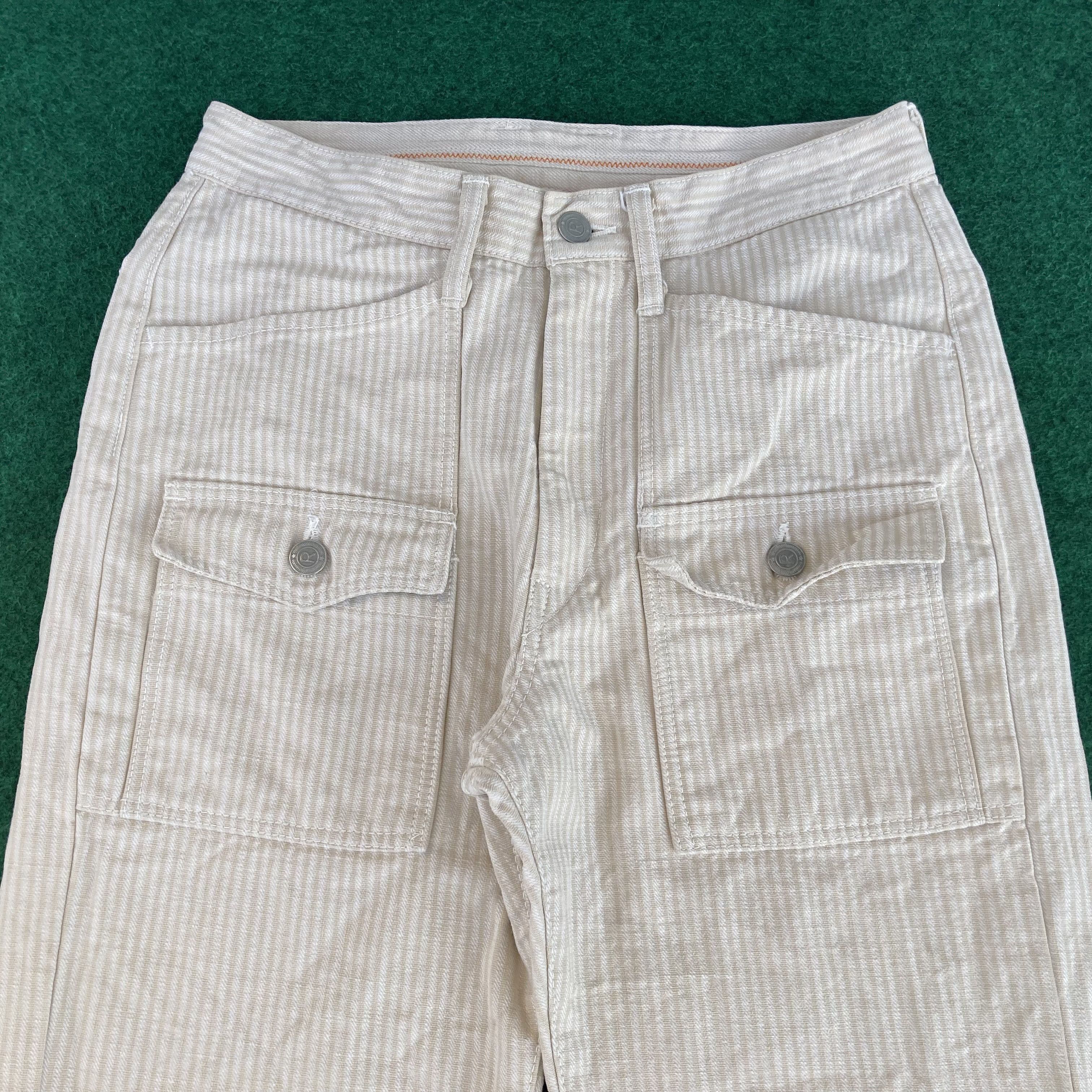 45rpm × Japanese Brand × Vintage Vtg 45RPM Japan Bush Pant Denim Work Sz 28 Jeans Size US 28 / EU 44 - 3 Thumbnail