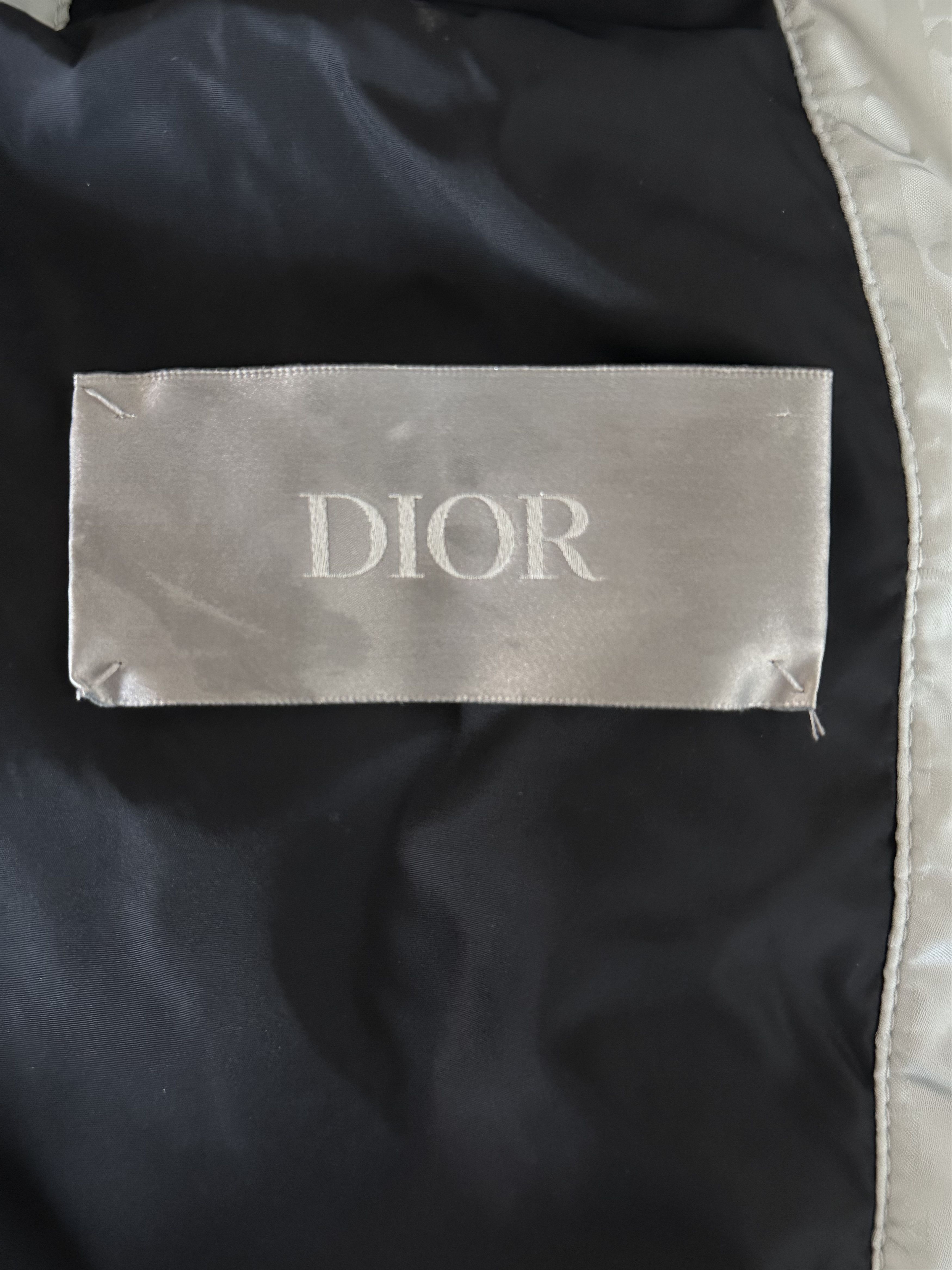 Dior Dior Silver Oblique Puffer Vest Size US XL / EU 56 / 4 - 3 Thumbnail