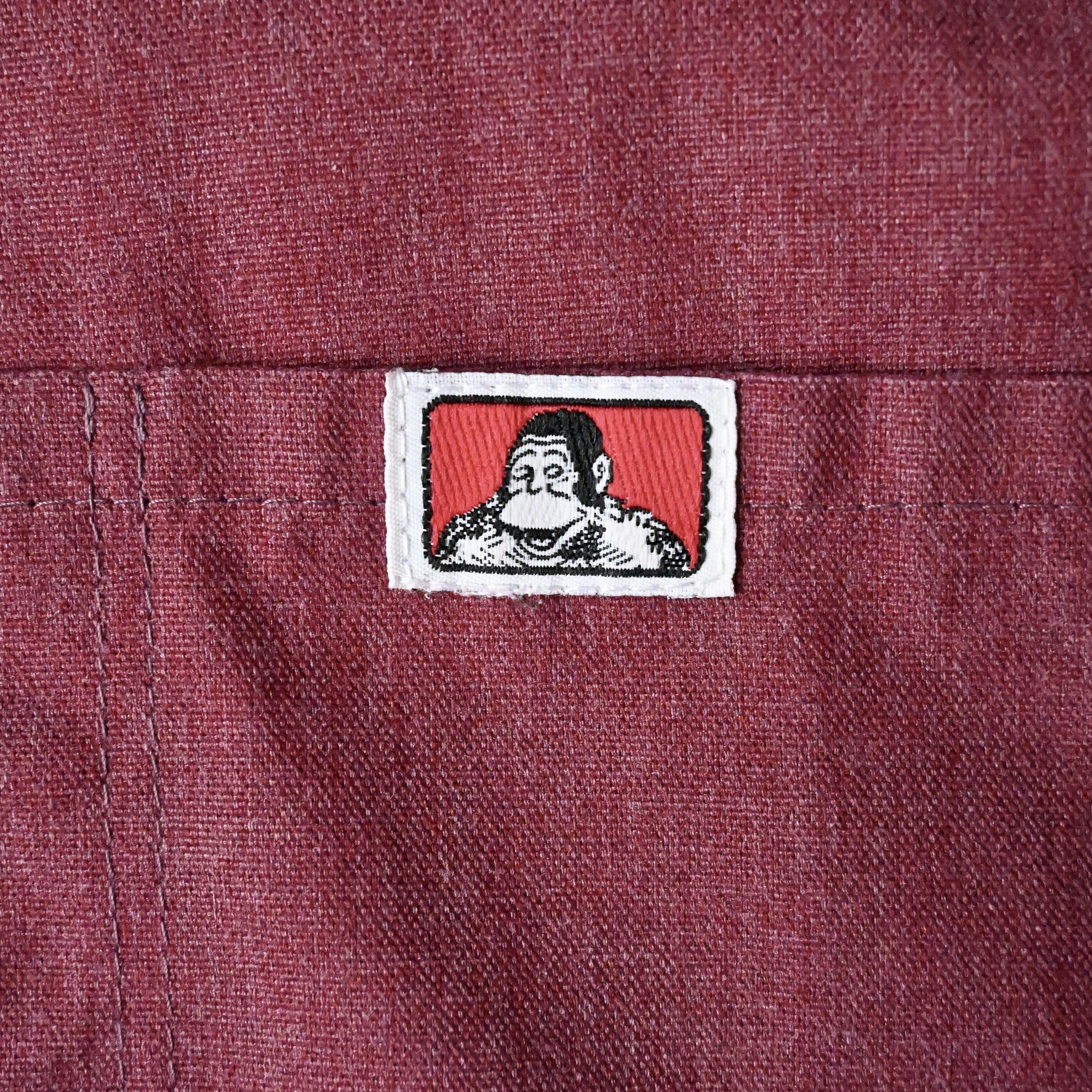 Ben Davis VTG 90s Ben Davis Halfzip Pullover Shirt Bordeux XXL Size US XXL / EU 58 / 5 - 10 Thumbnail