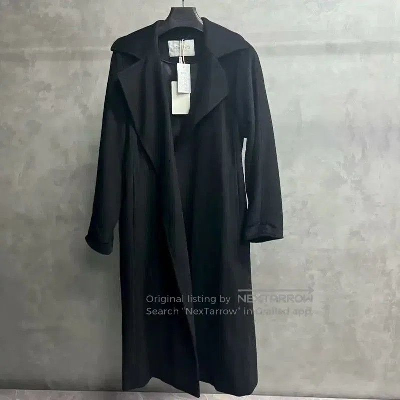 Max Mara MaxMara Black Cotton Women's Coat . Size M / US 6-8 / IT 42-44 - 1 Thumbnail
