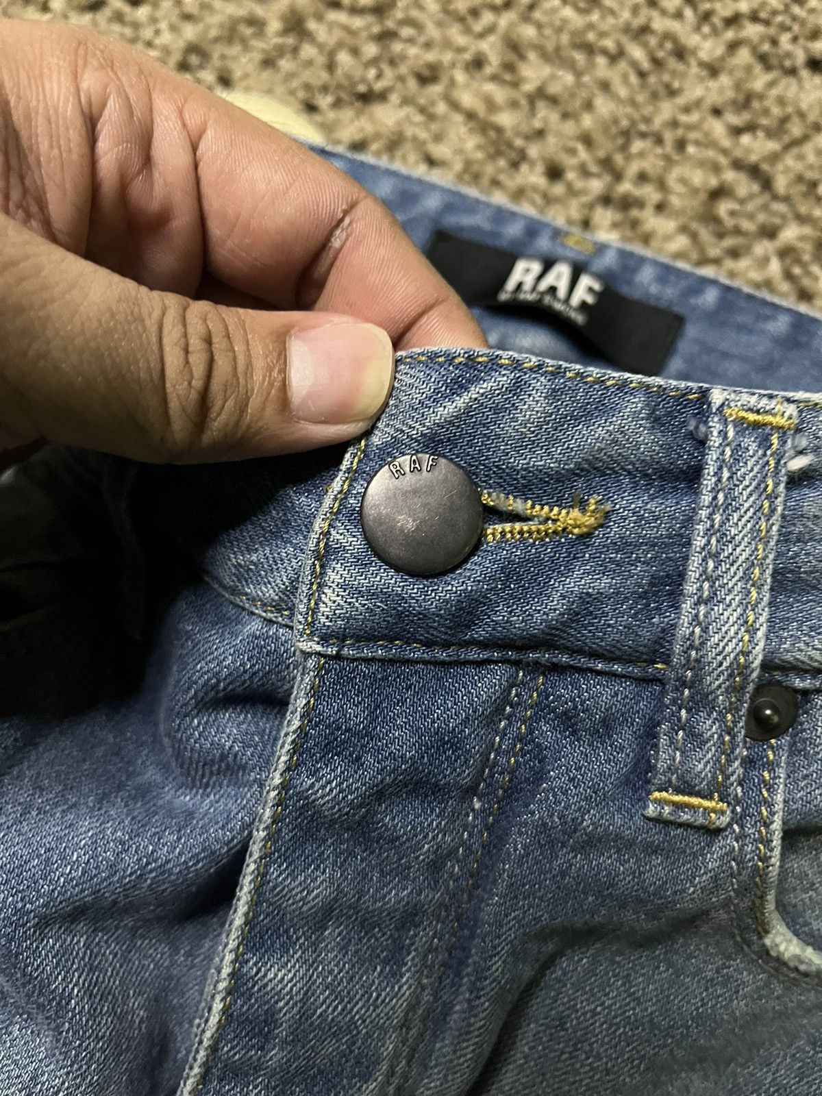 Raf by Raf Simons Raf by Raf Simons - Distressed Jeans Size 28" / US 6 / IT 42 - 6 Thumbnail