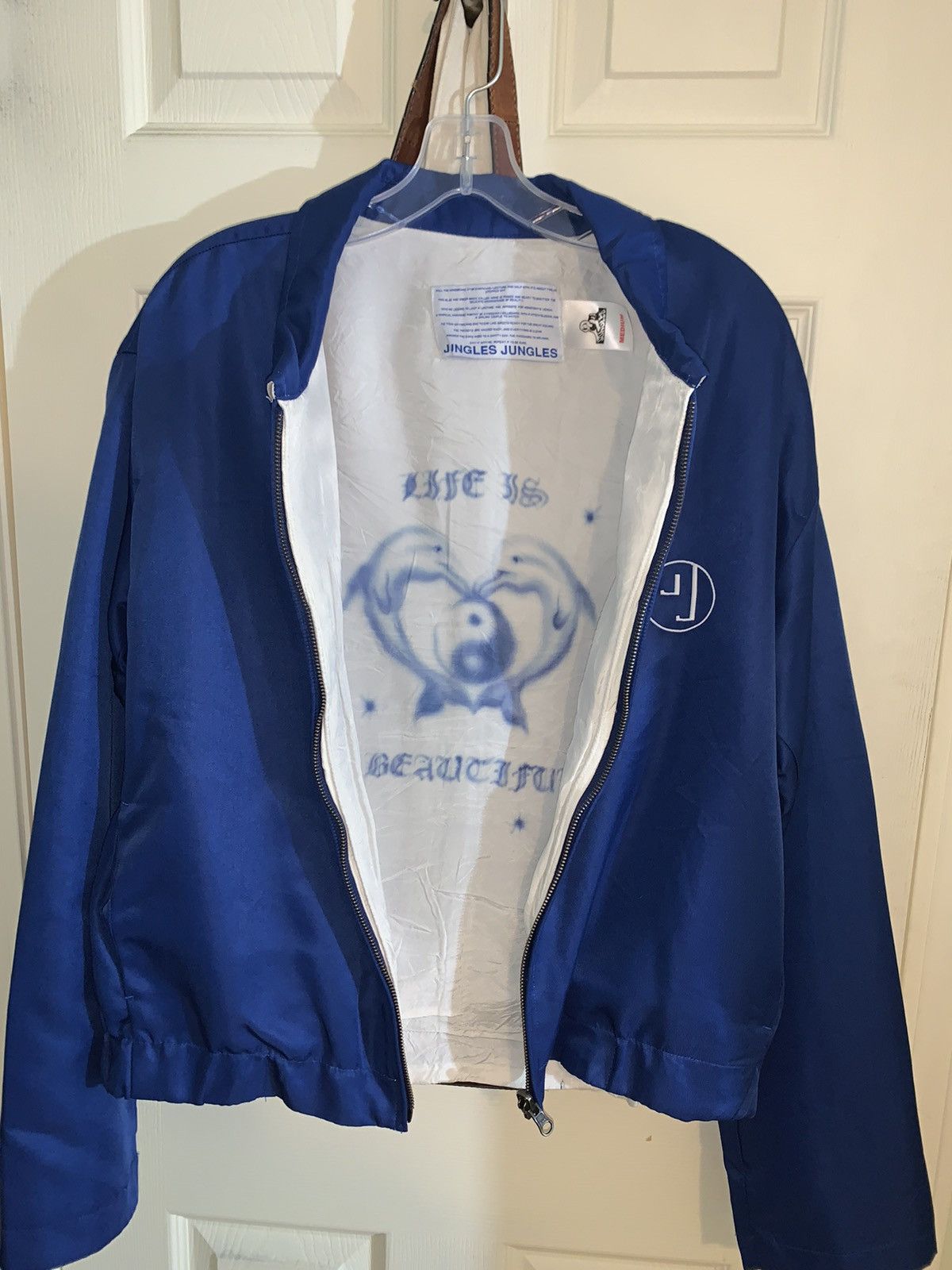 Jungles Jungles Jungles Blue and White Jacket Size US M / EU 48-50 / 2 - 3 Thumbnail