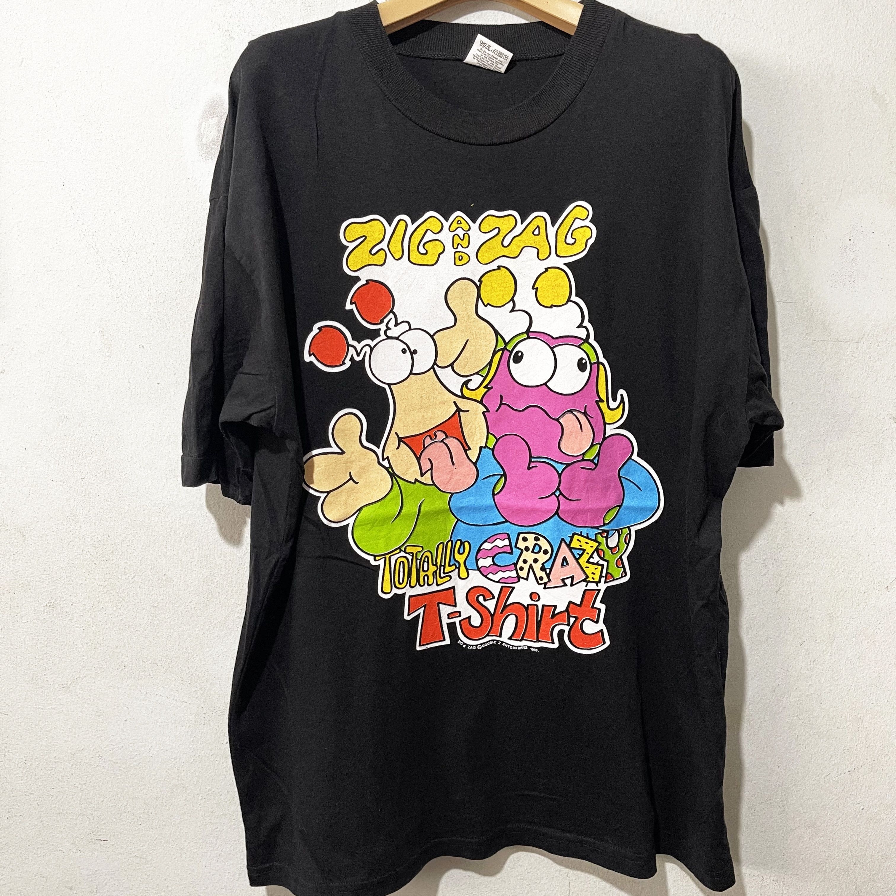 Cartoon Network × Vintage Vintage 1993 Zig and Zag Shirt Size US L / EU 52-54 / 3 - 1 Thumbnail