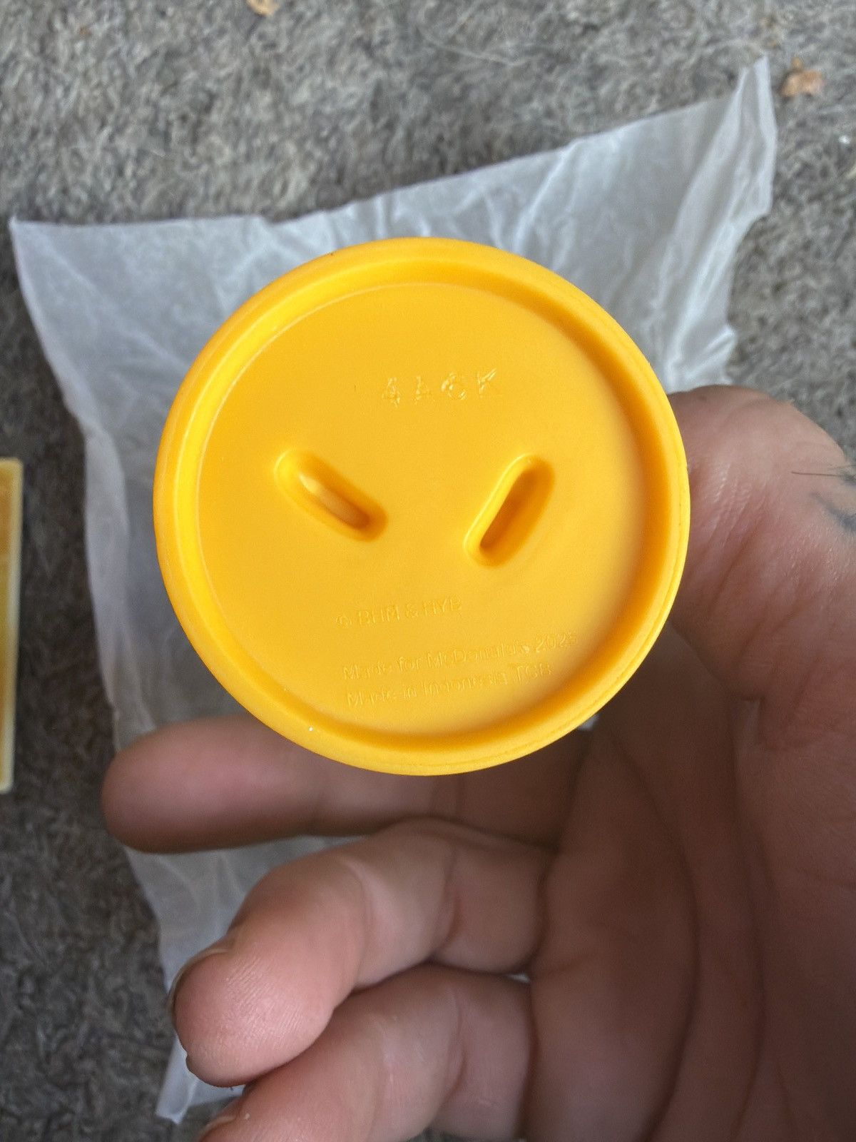 Hypebeast 2025 McDonald’s TinyTAN Jin Figure Size ONE SIZE - 4 Thumbnail