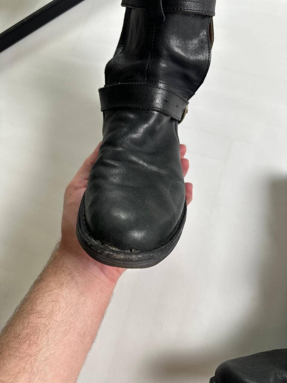 Fiorentini + Baker Fiorentini+Baker Guidi Style Vintage Biker Boots RRP700$ Size US 7 / EU 40 - 9 Thumbnail