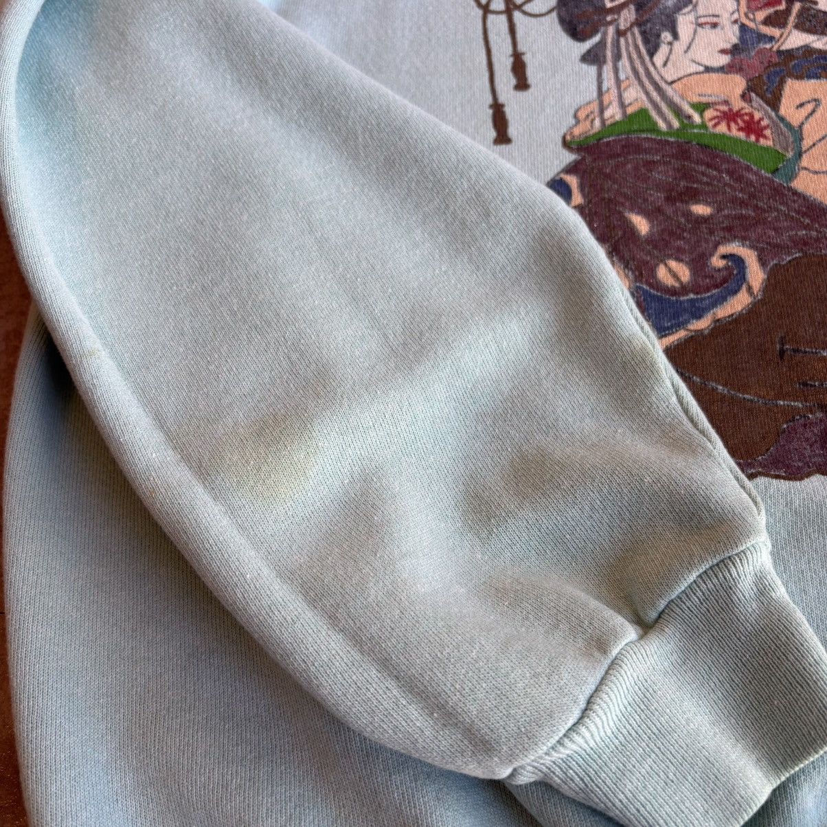 Vintage Vintage Japanese Geisha Art Sweatshirt Size US L / EU 52-54 / 3 - 2 Thumbnail