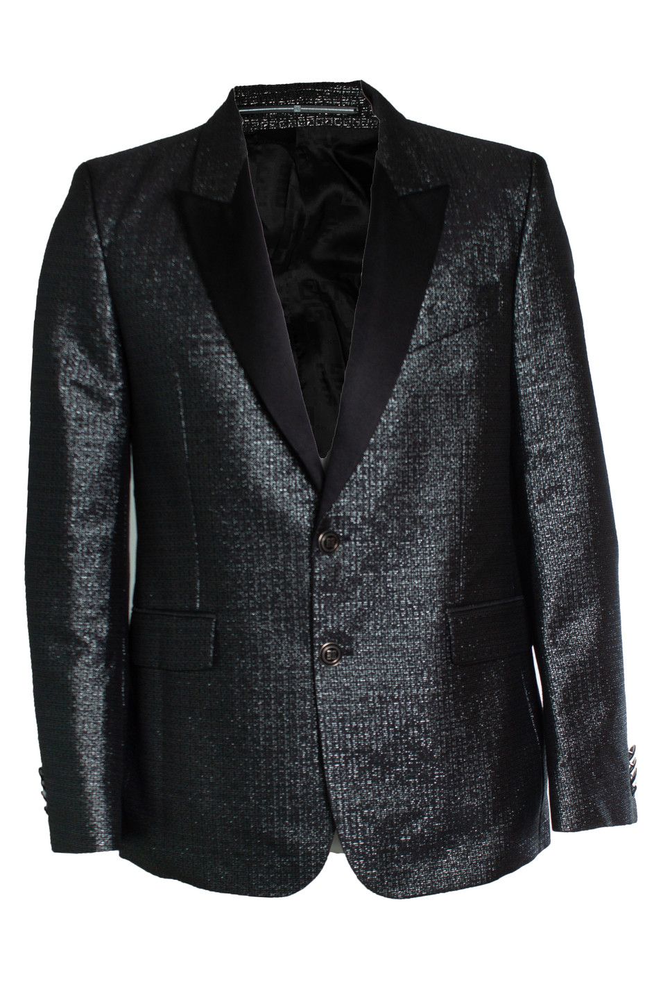 Givenchy Givenchy, Lurex jacquard logo blazer Size 52R - 1 Thumbnail