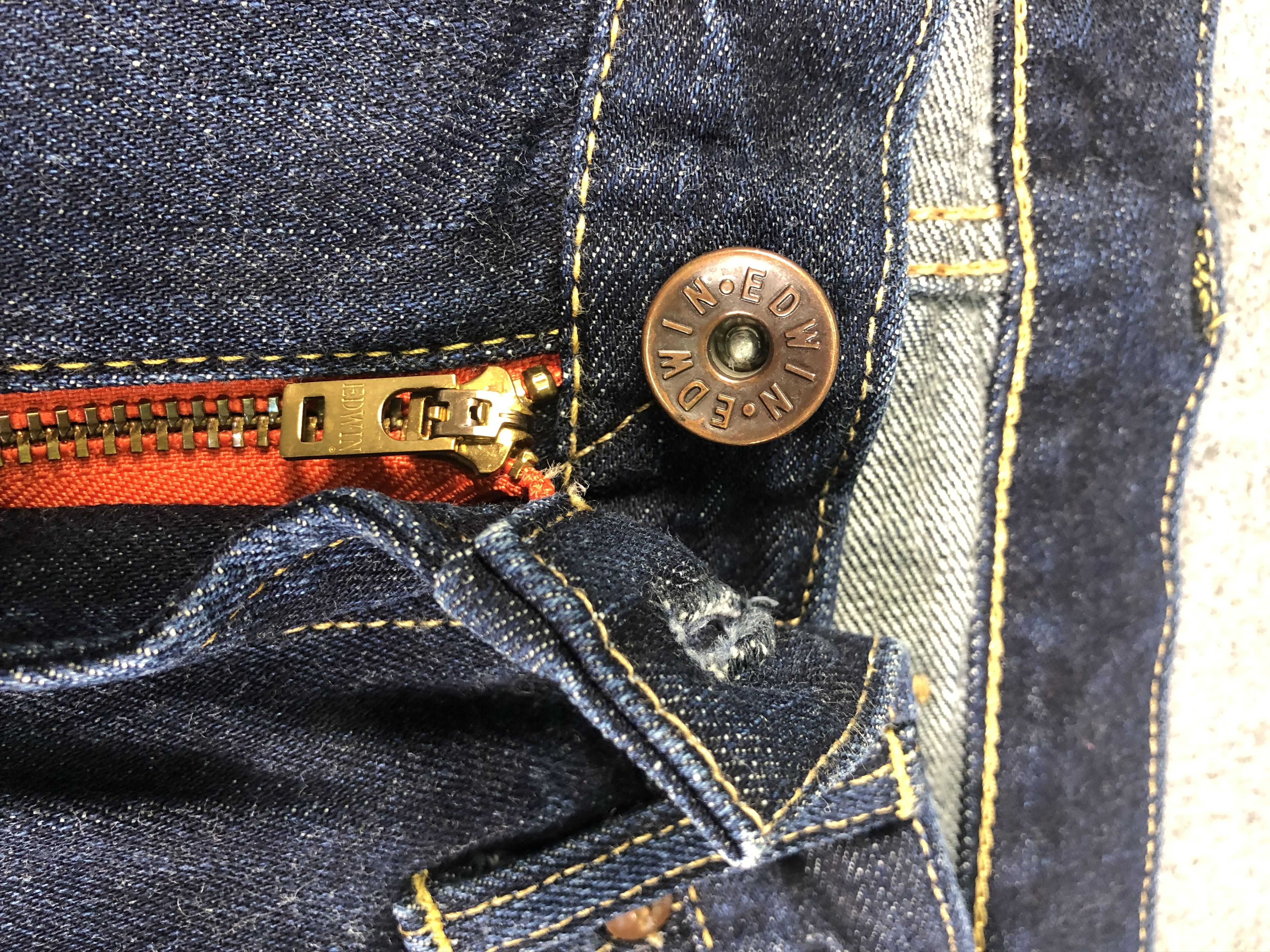 Edwin Edwin Selvage Denim Jeans 32x30 Size US 32 / EU 48 - 3 Thumbnail