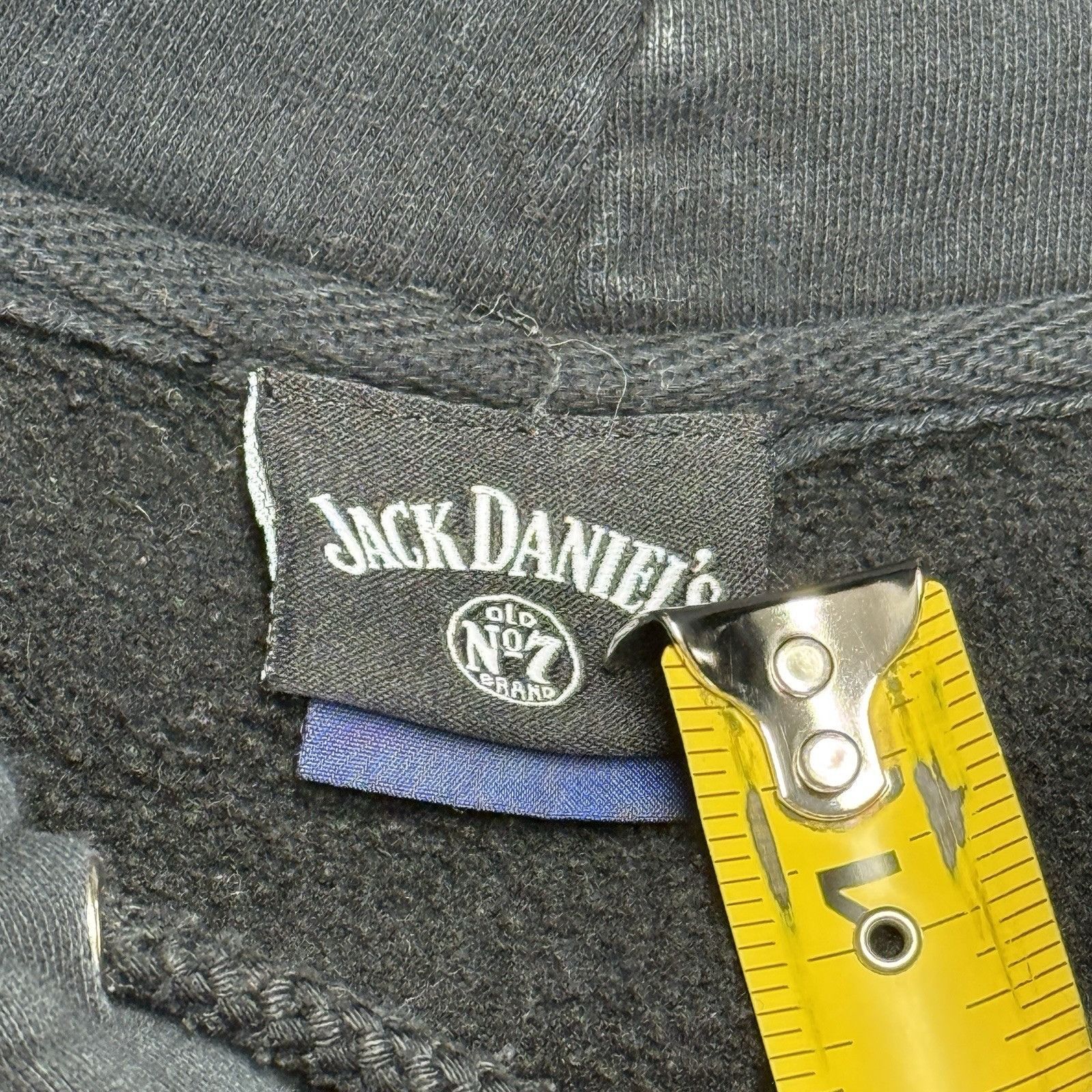 Vintage Vintage Jack Daniels Hoodie Sweatshirt Mens 2XL Black Embroi Size US XXL / EU 58 / 5 - 16 Thumbnail