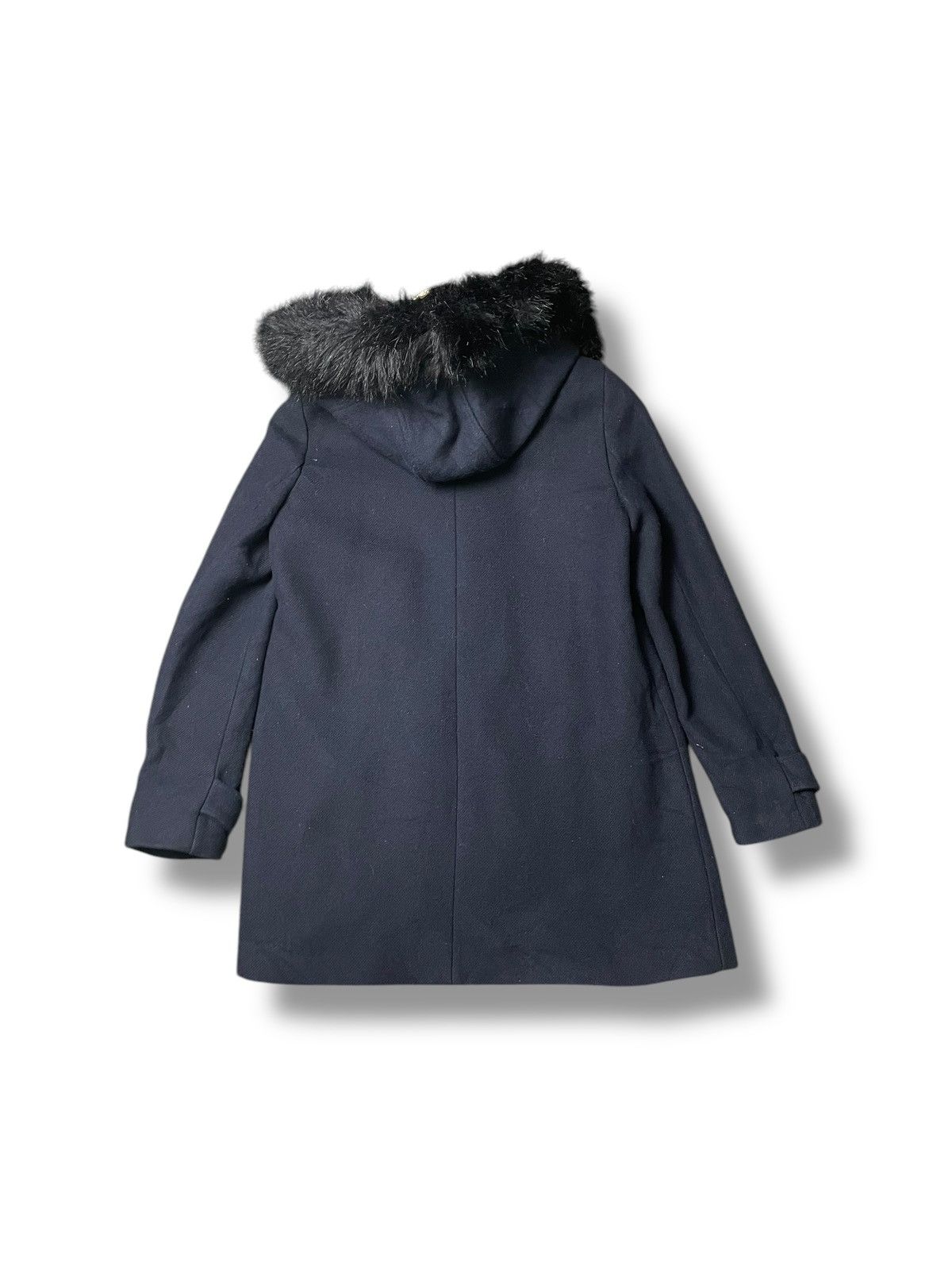 Designer × Vintage × Zara Vintage Zara Basic Wool Blend Long Jacket (48) Size US S / EU 44-46 / 1 - 3 Thumbnail