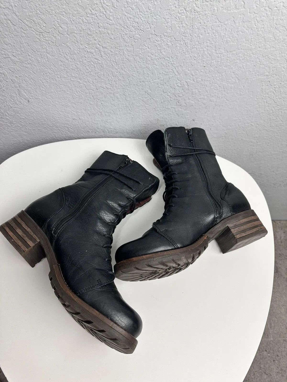 Vintage Vintage black boots lacing AS 98 moto Undercover style Size US 7 / EU 40 - 10 Thumbnail