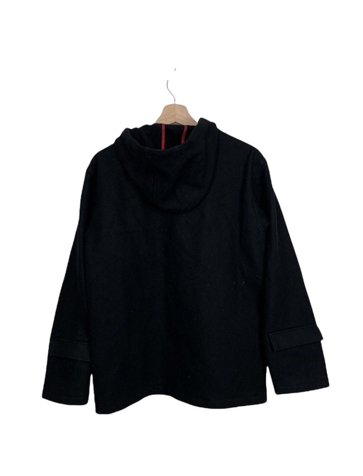 Japanese Brand NO FUTURE Japan Wool Zip Hoodie – Avant-Garde | Rare Archive Size US M / EU 48-50 / 2 - 3 Thumbnail