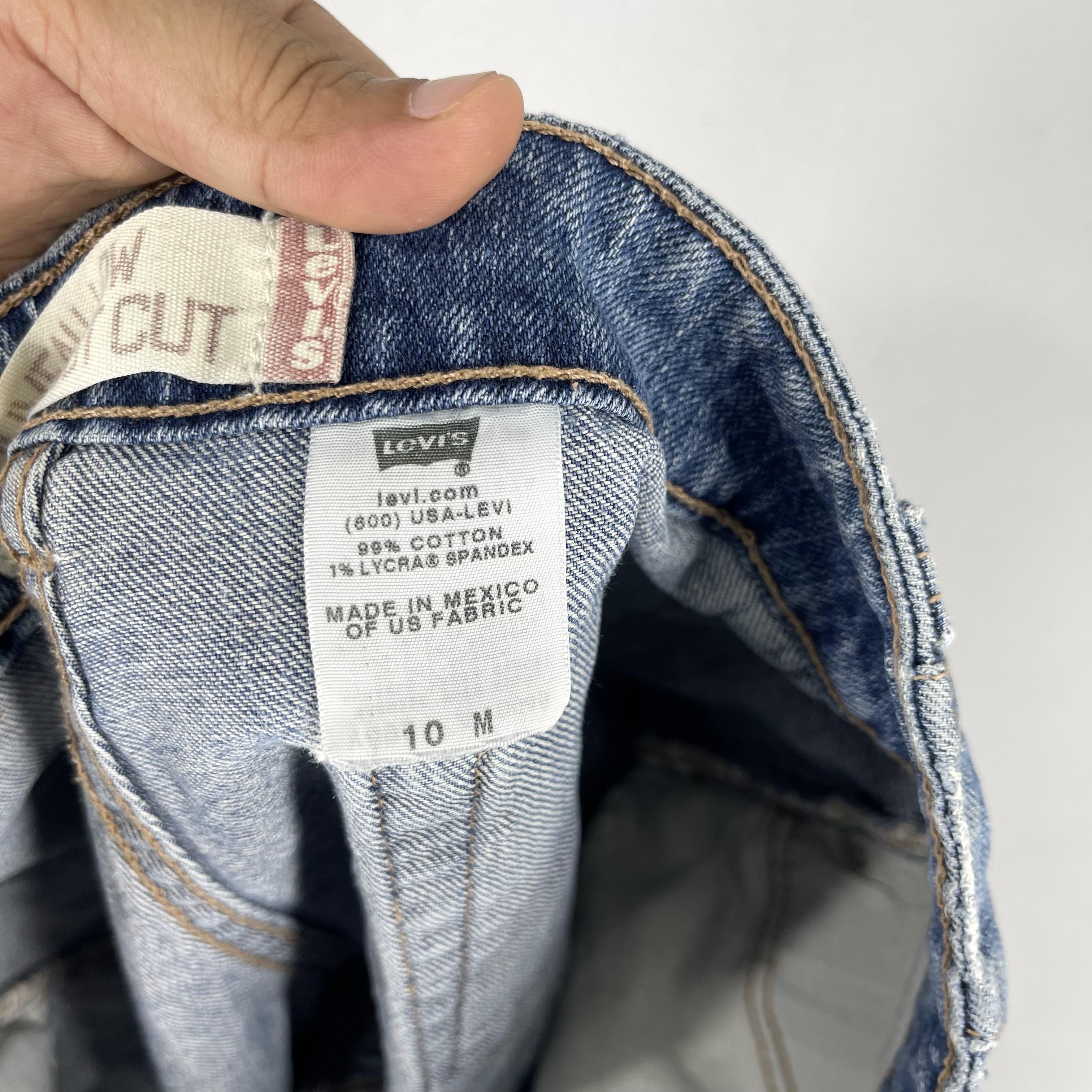 Levi's × Vintage Size 33 Vintage Levis 525 Distressed Low Bootcut Women Jeans Size 33" - 3 Thumbnail