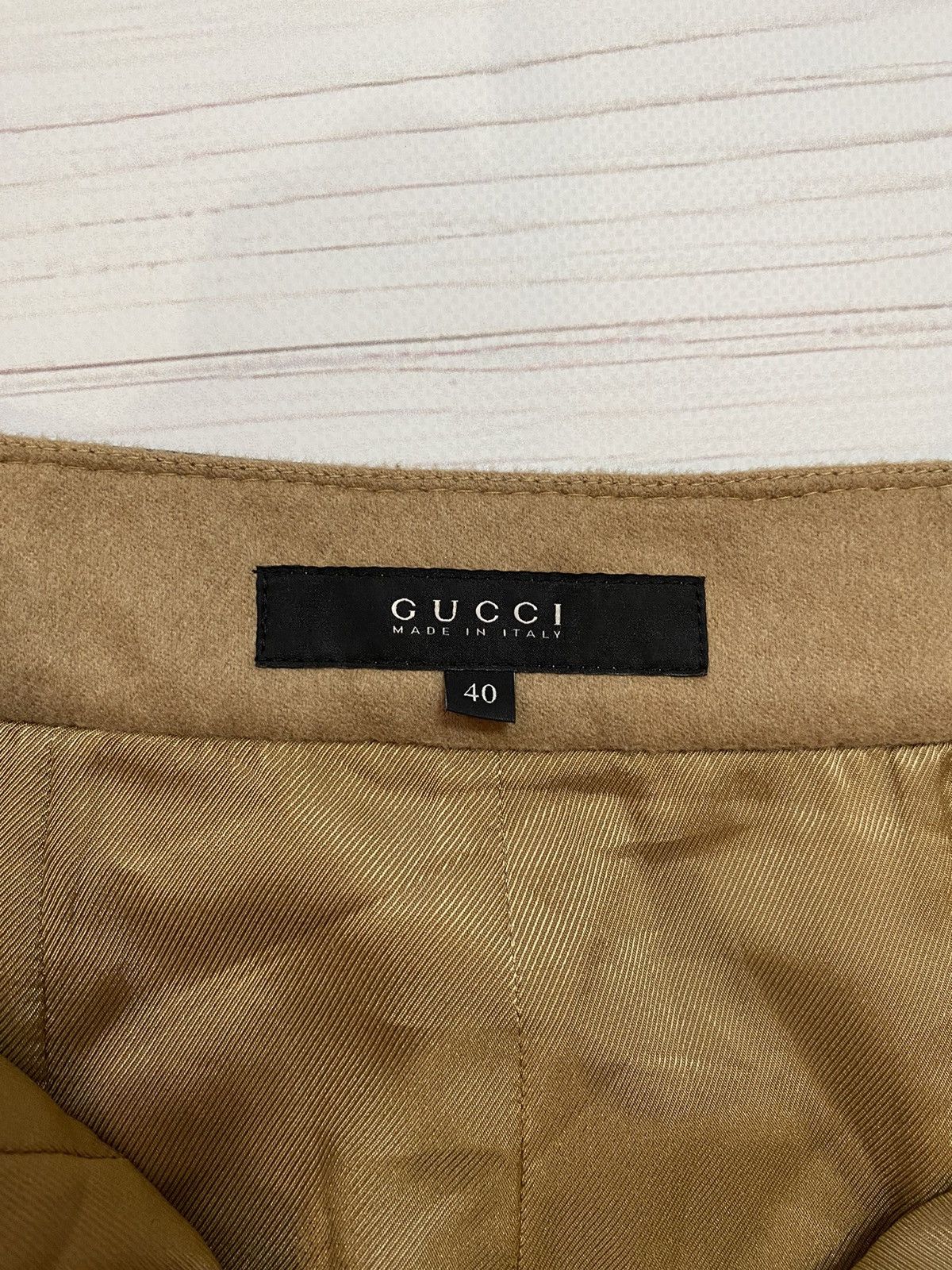 Gucci Gucci 2011 leather strap skirt Size 27" / US 4 / IT 40 - 3 Thumbnail