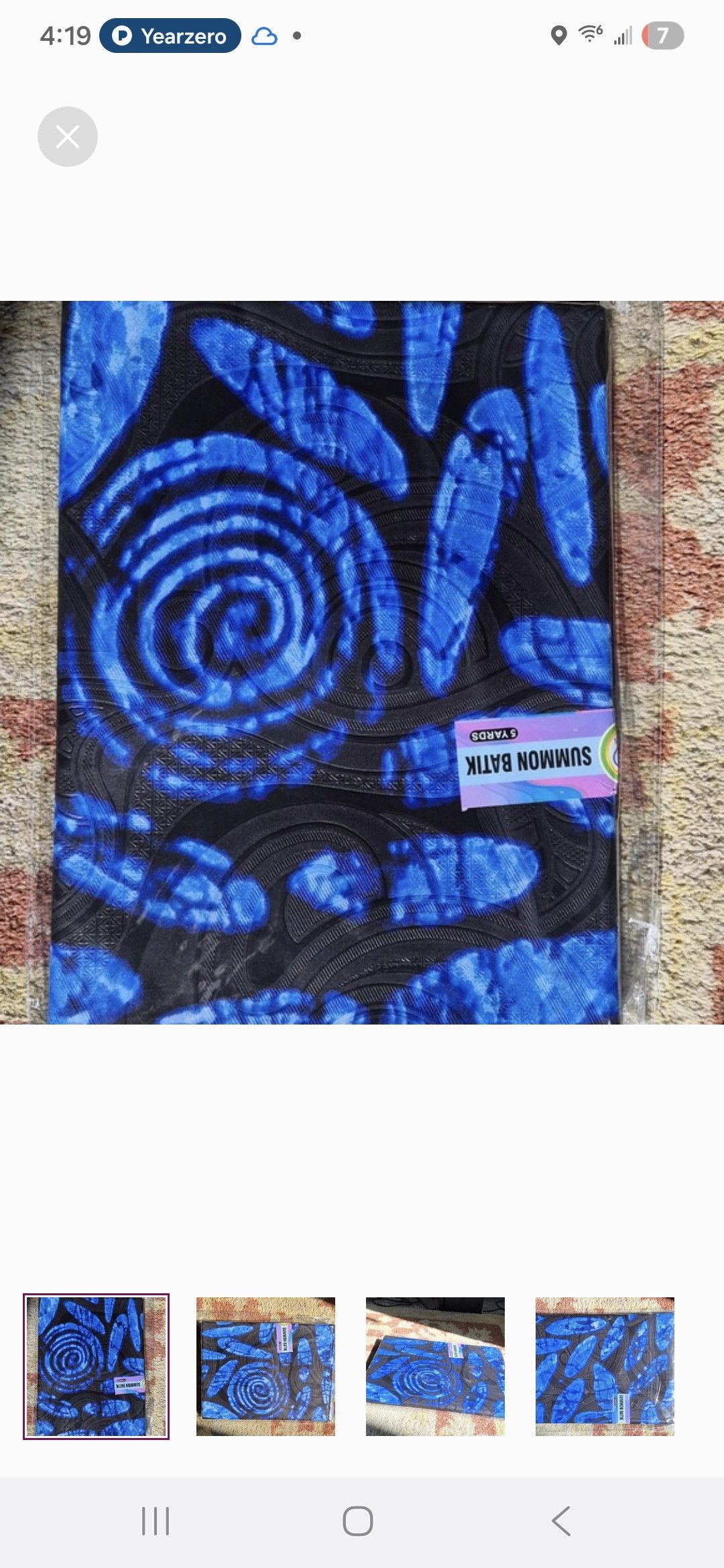 Other Summon Batik Fabric Size ONE SIZE - 1 Thumbnail