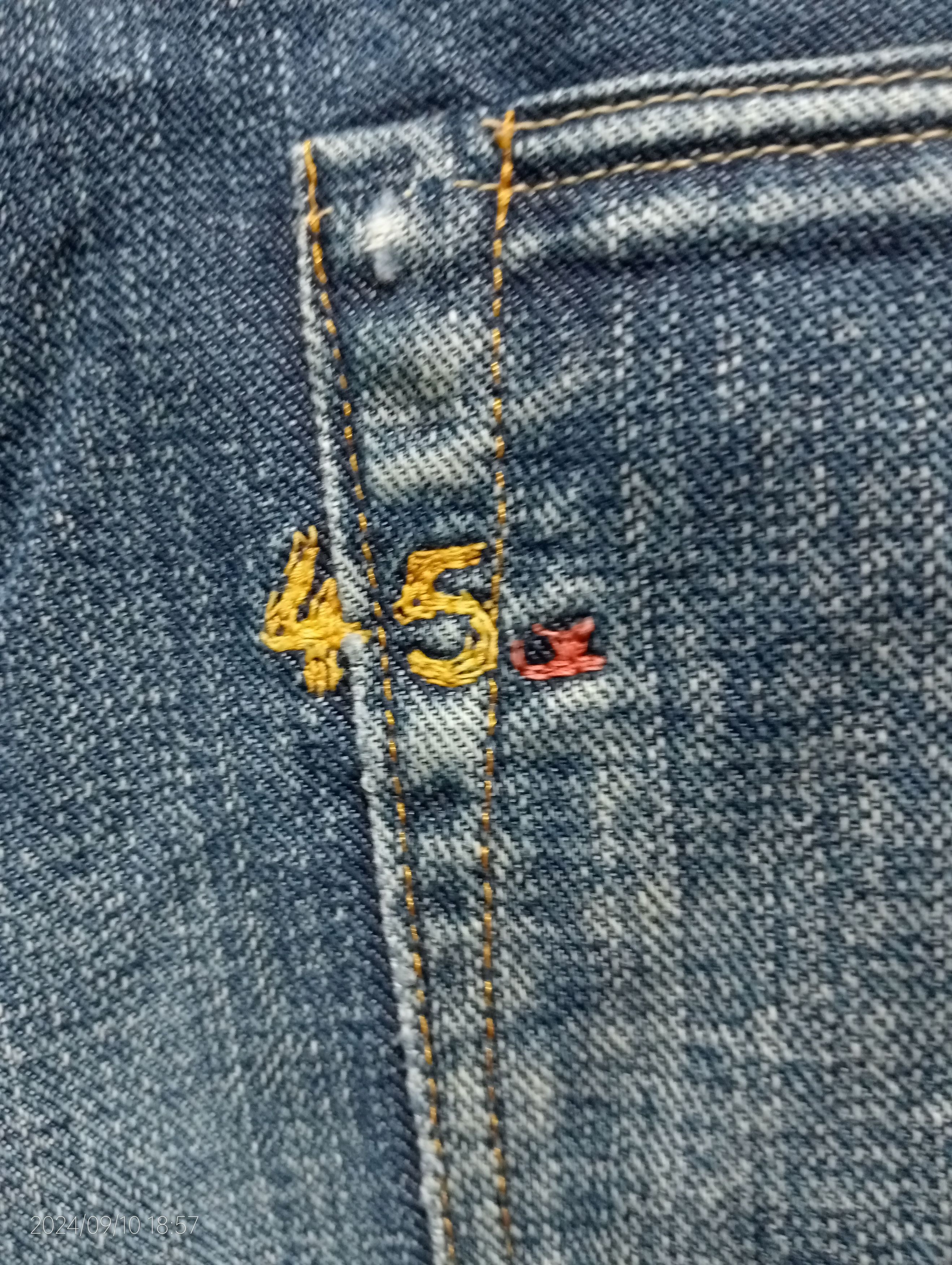45rpm Vintage 45RPM Jeans Made in Japan Size US 30 / EU 46 - 12 Thumbnail
