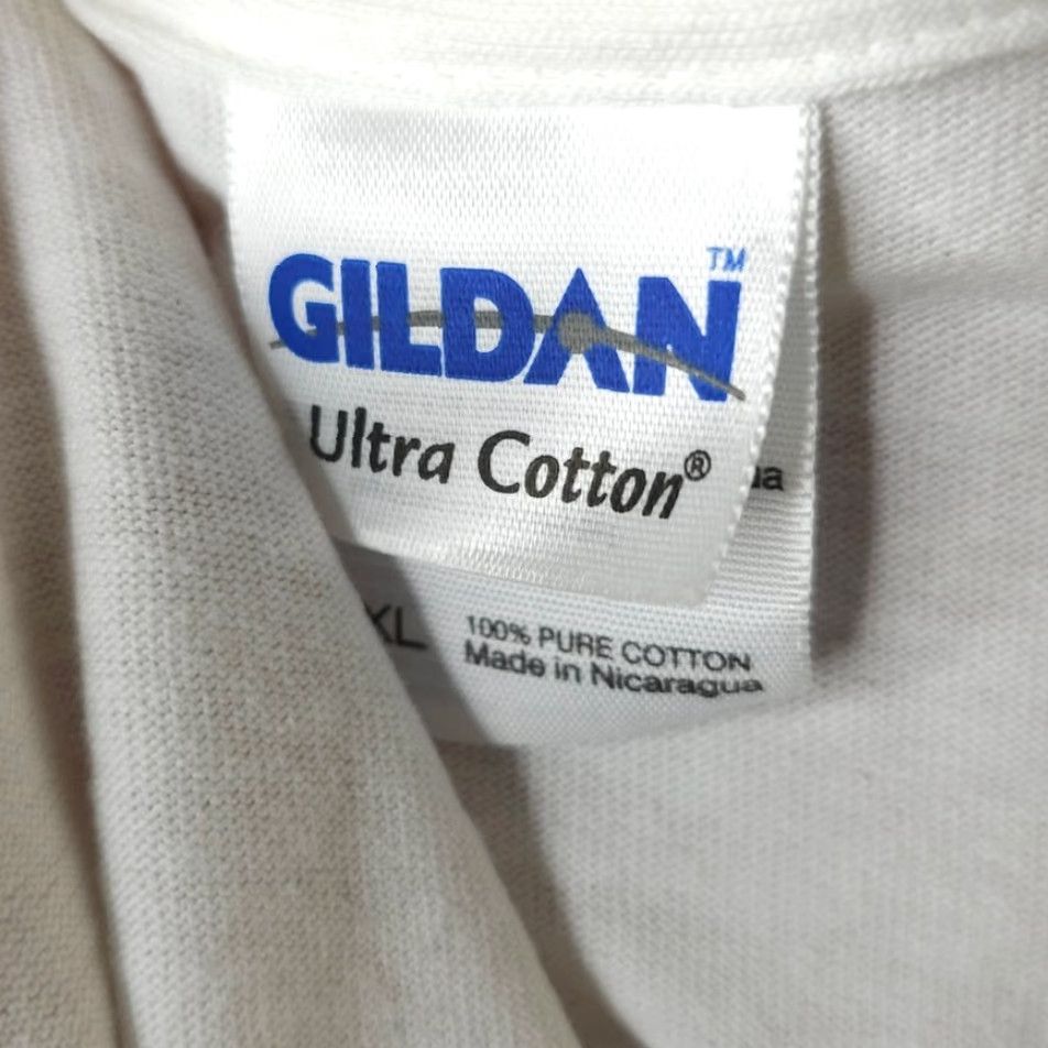 Gildan VINTAGE Holiday Car Show T Shirt Mens 3XL White Y2K 2007 Cruisin La Verne Gildan Crew Neck Short Sleeve Cotton Double-Sided Reg Mens Size US XXL / EU 58 / 5 - 6 Thumbnail