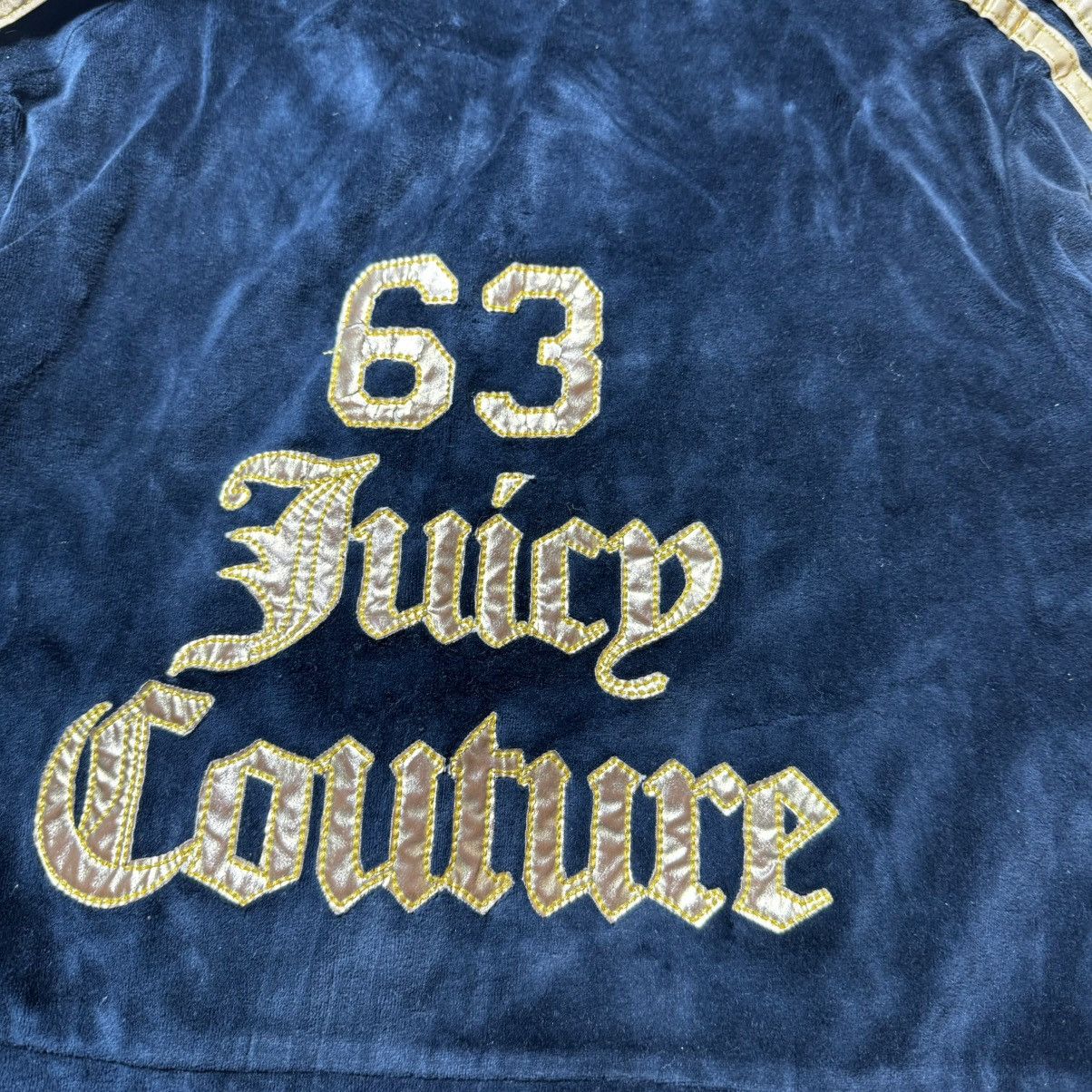 Juicy Couture × Vintage vintage sexy y2k juicy couture cropped zip hoodie big logo Size L / US 10 / IT 46 - 3 Thumbnail