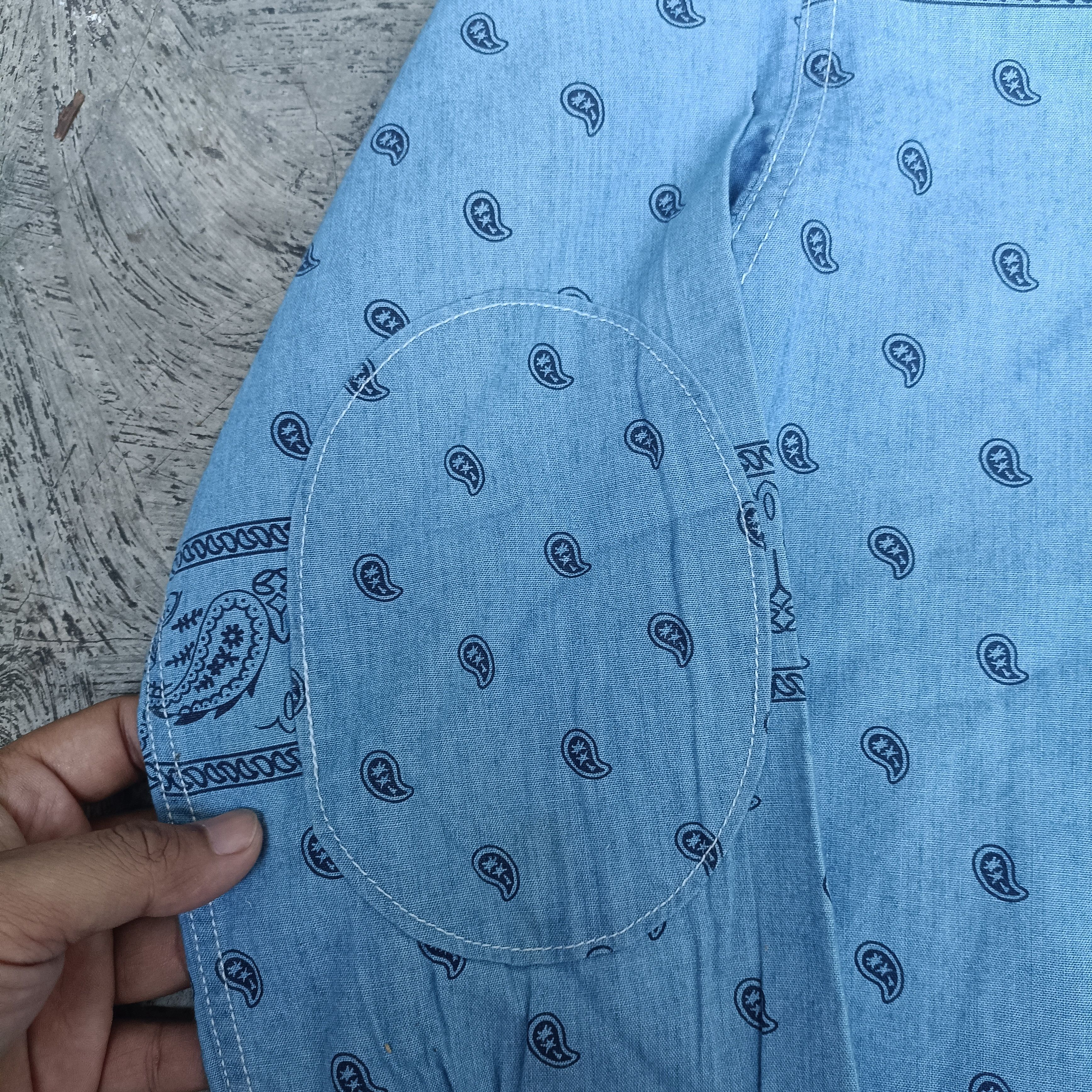 Nanamica × The North Face Purple Label Paisley Snap Button Shirt Size US M / EU 48-50 / 2 - 5 Thumbnail