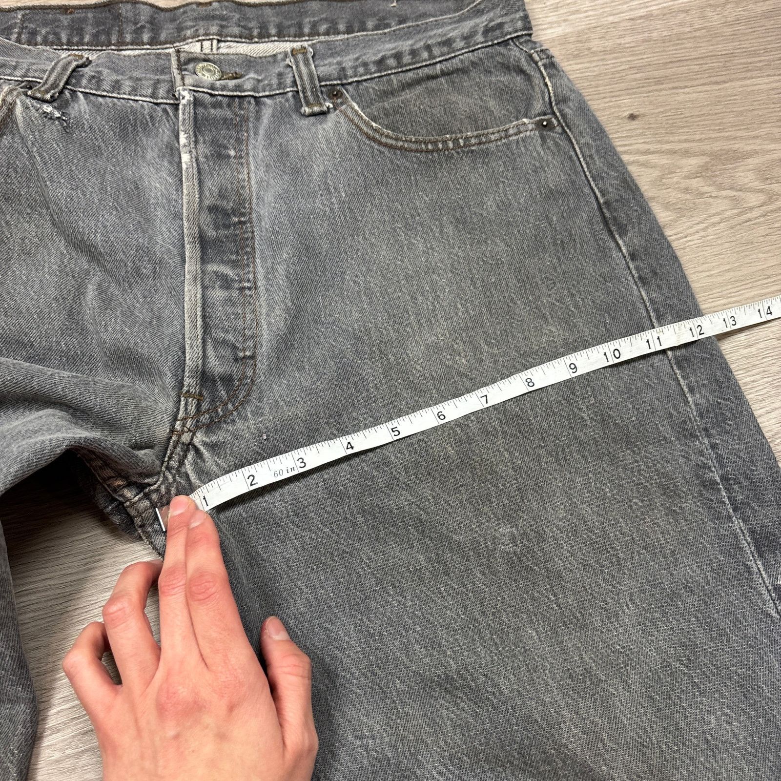 Levi's × Vintage Vintage 80s Levi's 501-0658 Straight Leg Jeans Men's 32x31.5 Size US 32 / EU 48 - 8 Thumbnail