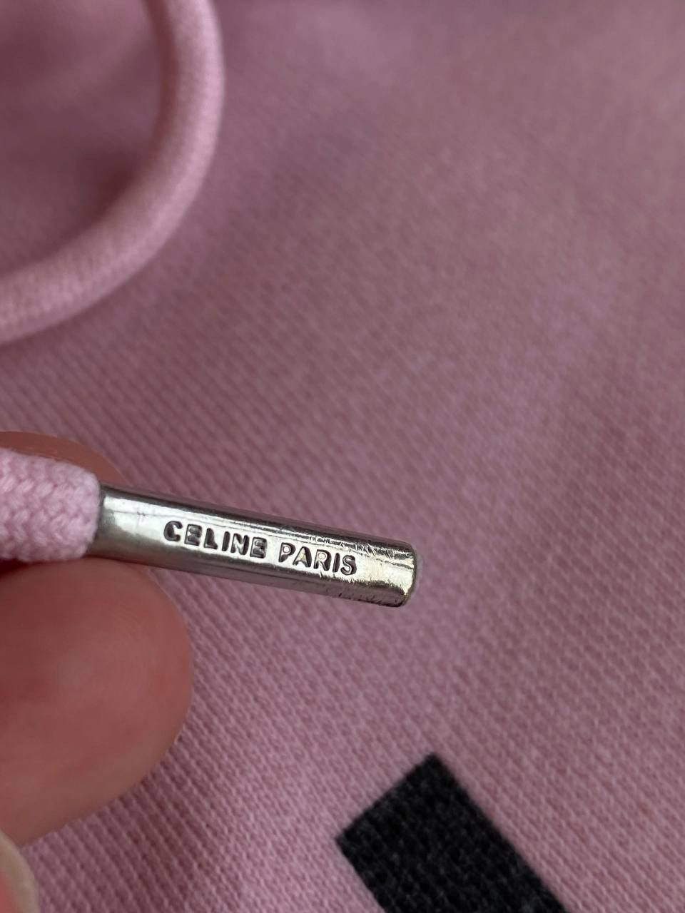 Celine Celine Pink Cotton Hoodie Size US XS / EU 42 / 0 - 6 Thumbnail