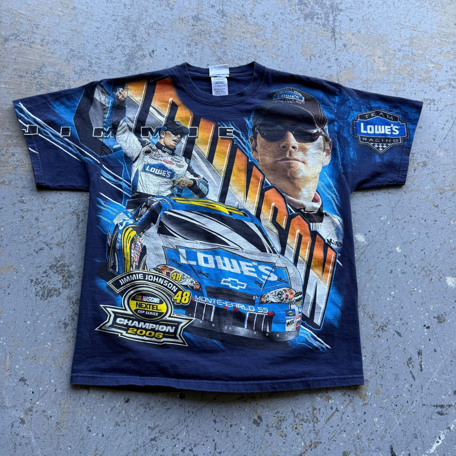 Chase Authentics Y2K 2006 NASCAR Jimmie Johnson AOP Tee L Size US L / EU 52-54 / 3 - 1 Thumbnail