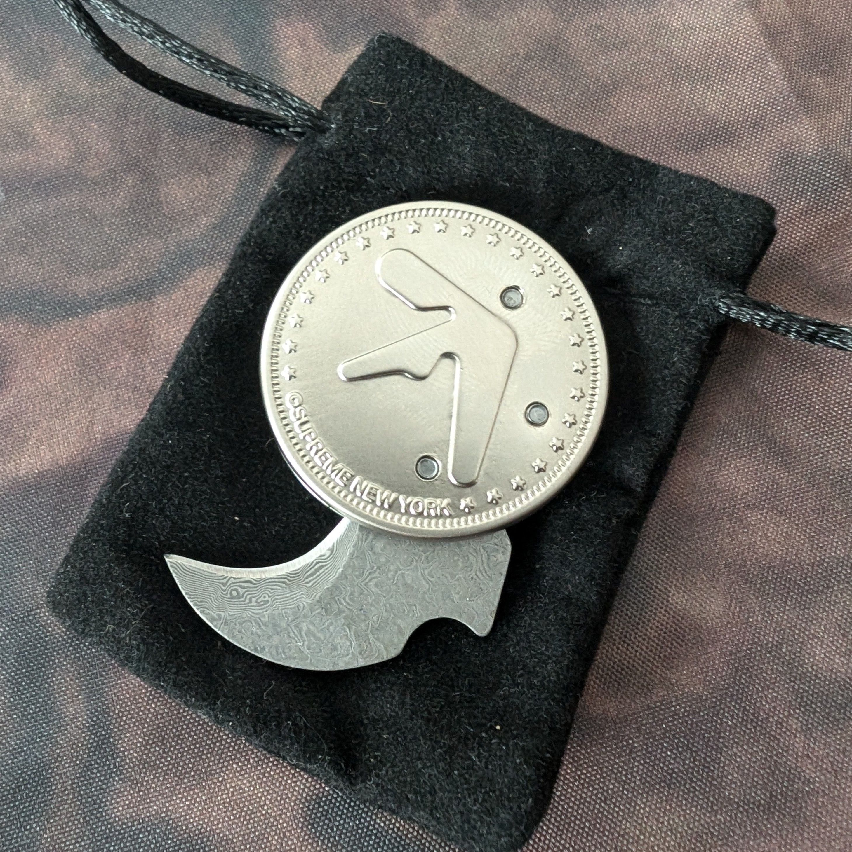 Supreme/Aphex Twin Mantis Coin Knife