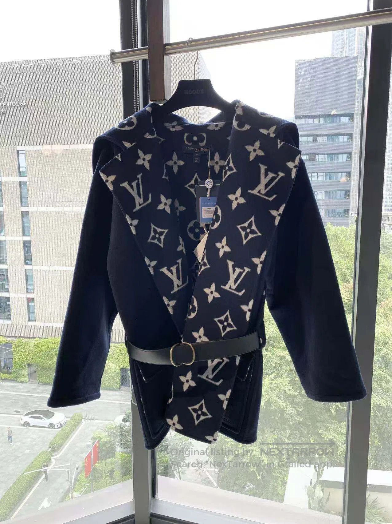 Louis Vuitton Louis Vuitton 23SS lining old flower belt coat| Size XS / US 0-2 / IT 36-38 - 2 Thumbnail