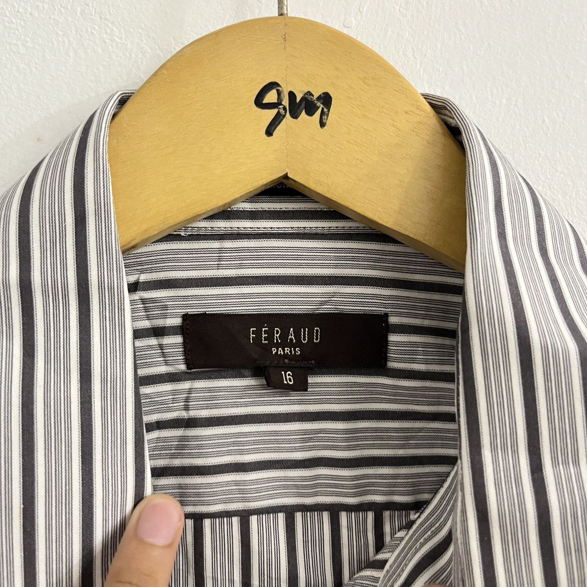 Japanese Brand Feraud - Striped Iconic Ls Button Up Size US L / EU 52-54 / 3 - 3 Thumbnail