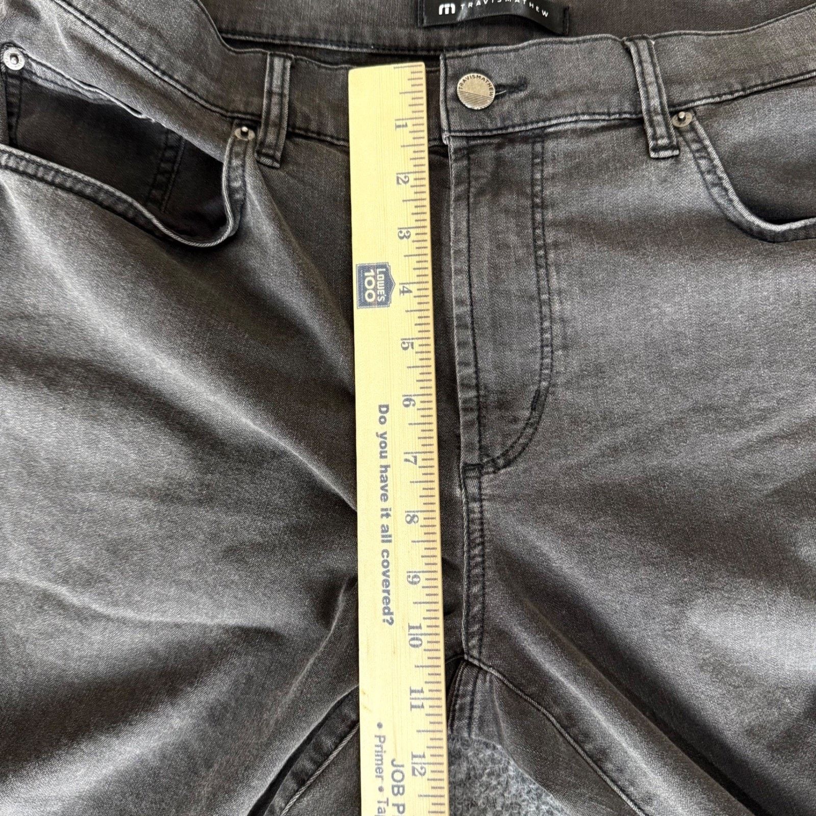 TravisMathew Travis Mathew Legacy Featherweight Jeans Mens 33x25 Denim Size US 33 - 8 Thumbnail