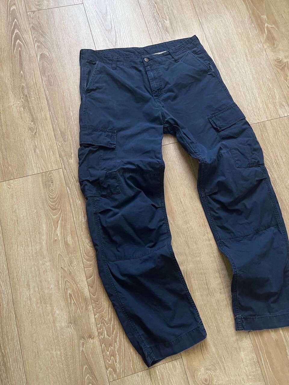 Carhartt Vintage Y2K Carhartt Cargo Pants Ripstop Size 34/32 Size US 34 / EU 50 - 8 Thumbnail