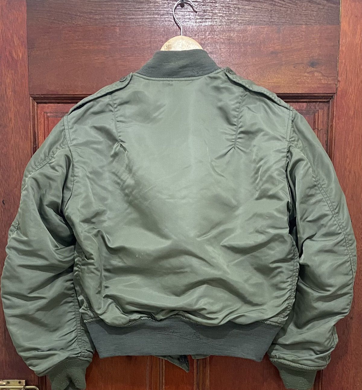 Alpha Industries Rare Vtg 60s Alpha Industries Ma-1 Flying USAF Jacket Size US S / EU 44-46 / 1 - 2 Thumbnail