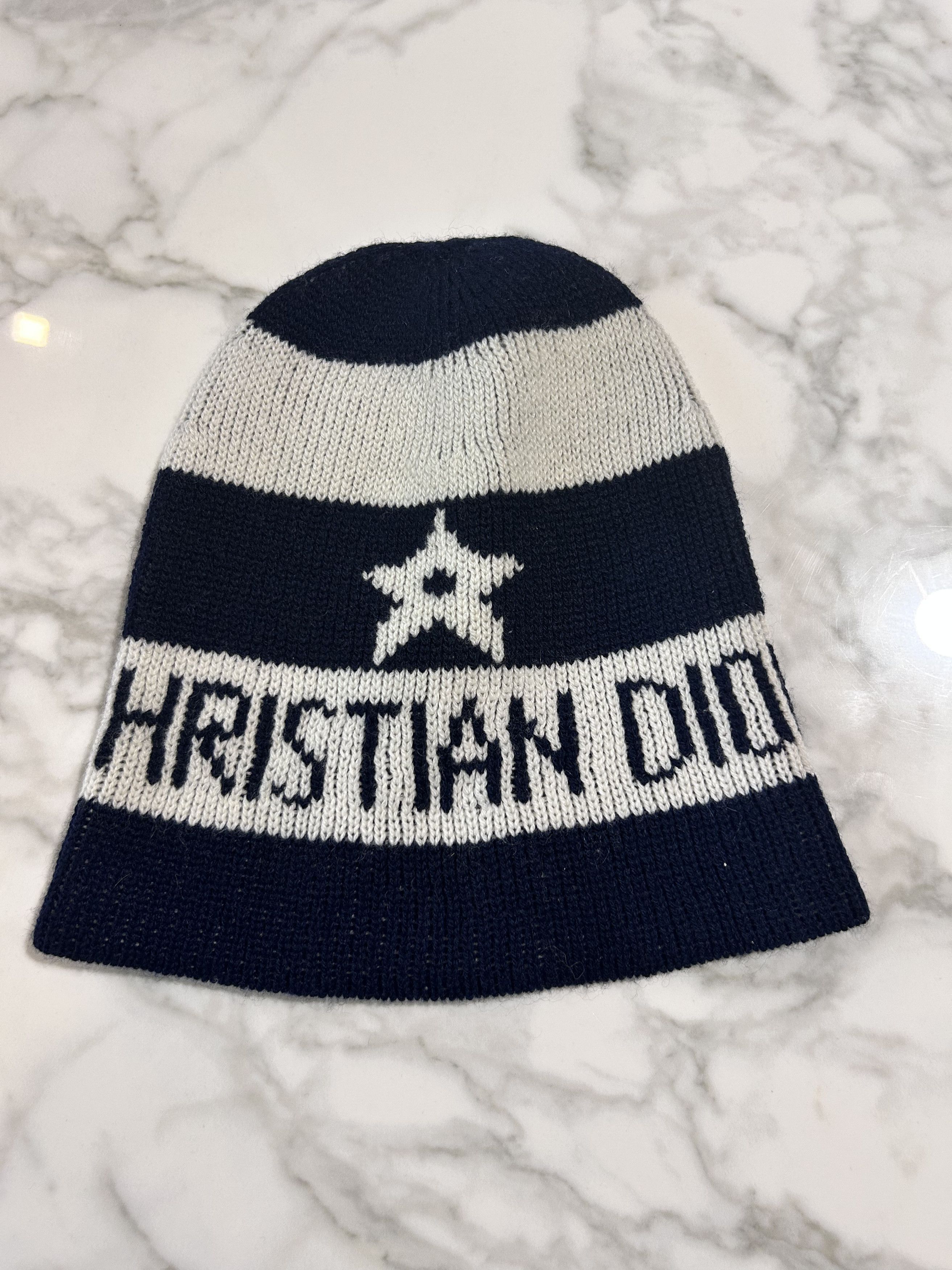 05AW Dior Homme ニット帽 ランウェイ使用 フリーサイズ 中古・古着通販】DIOR HOMME (ディオール オム) ニット帽 ブラック
