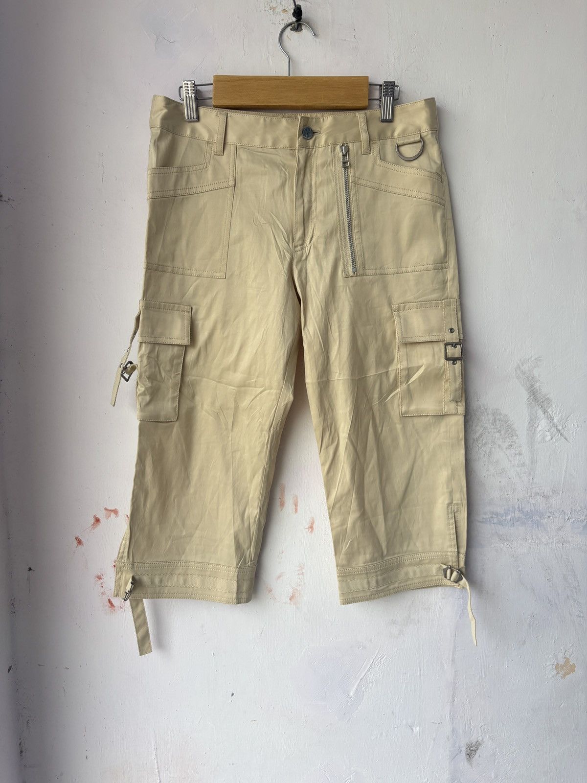 Archival Courrèges Paris Technical Beige Trousers