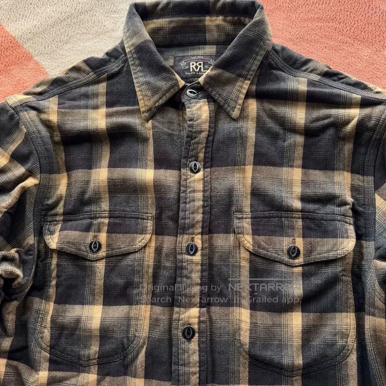 Other RRL Ralph Lauren Heavy double-layer plaid shirt Size US M / EU 48-50 / 2 - 4 Thumbnail