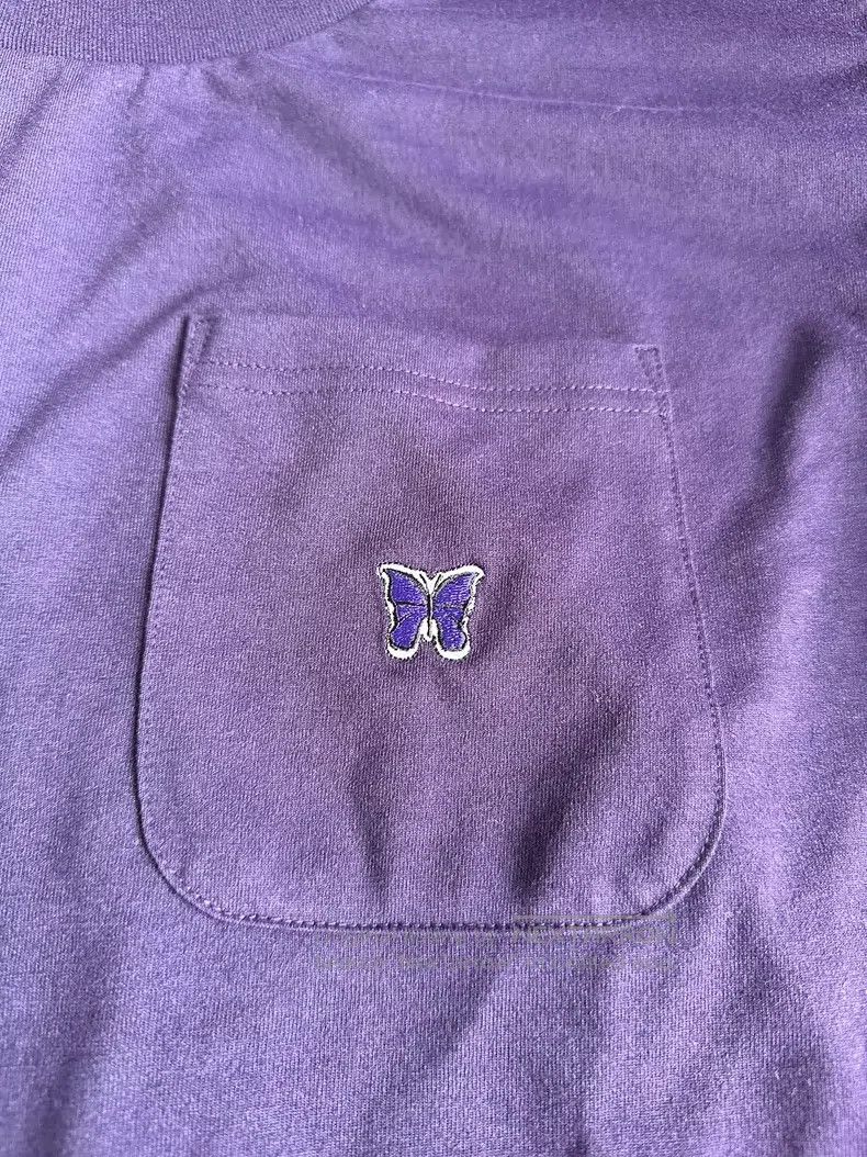 Needles Needles Butterfly embroidered long sleeve T-shirt purple Size US S / EU 44-46 / 1 - 2 Thumbnail