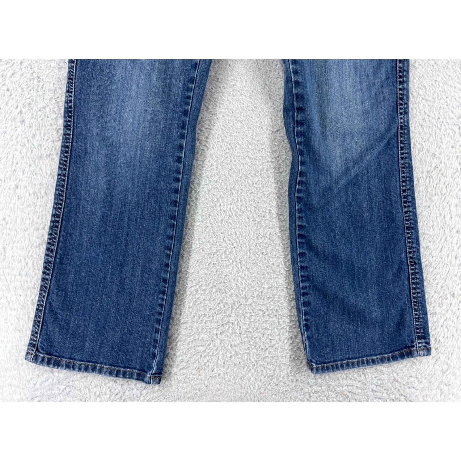 Calvin Klein Calvin Klein Jeans Women 8 Blue Denim Bootcut Embroidered Cotton Blend Denim Bootcut Size 30" / US 8 / IT 44 - 6 Thumbnail