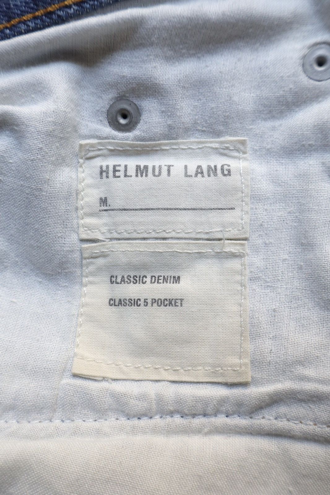 Helmut Lang Helmut Lang Classic 5 Pocket Jeans Size US 33 - 8 Thumbnail