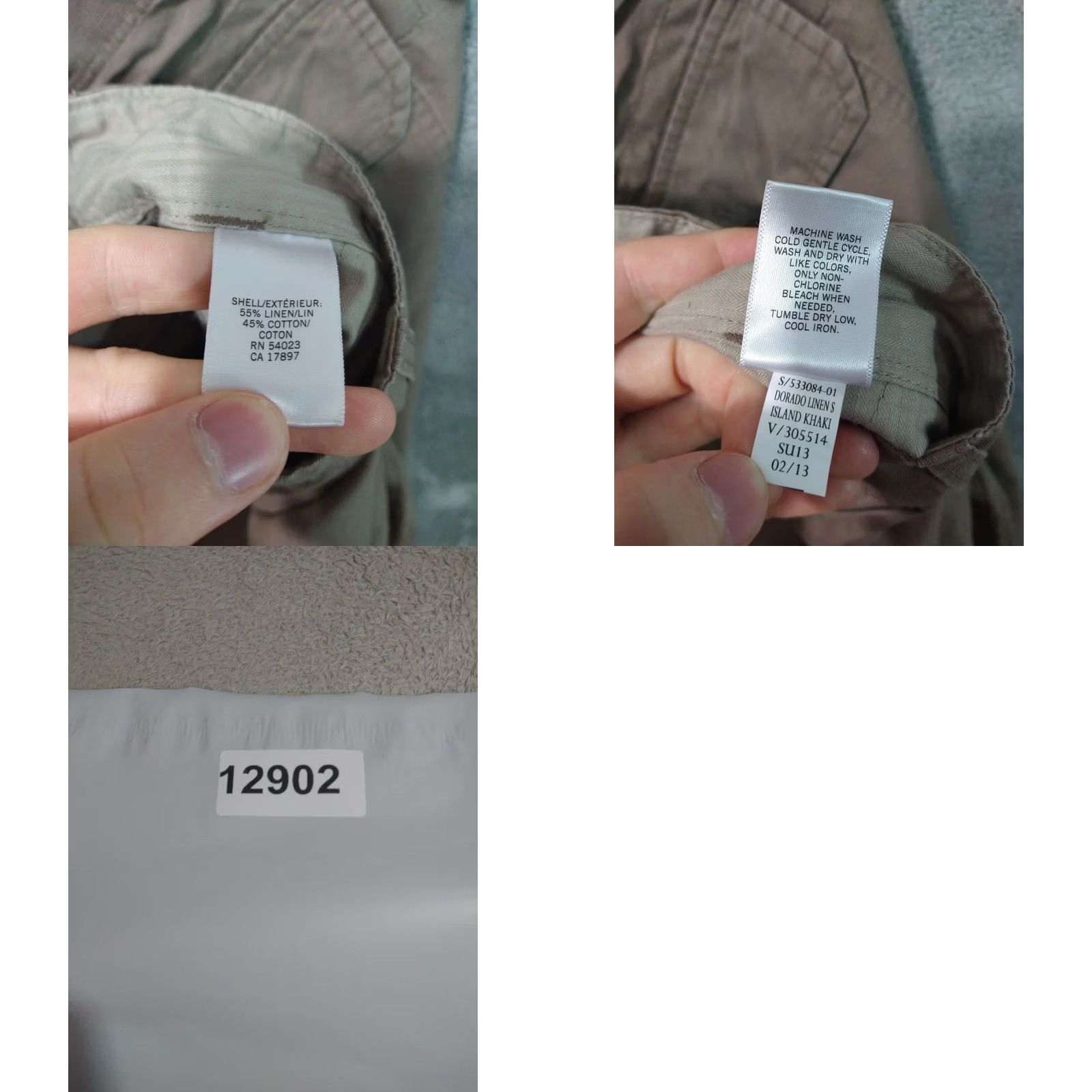 Banana Republic Banana Republic Shorts Mens 38 Beige Chino Linen Blend Flat Front Casual 38 Beige Breathable Lightweight Pockets Summer Spring Mens Size US 38 / EU 54 - 8 Thumbnail