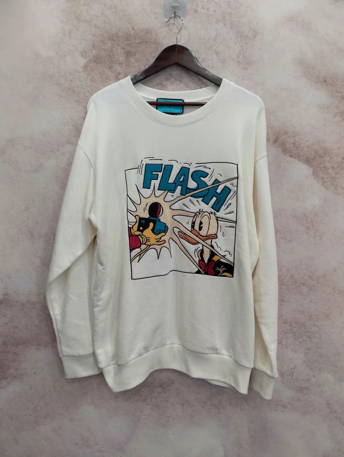 Gucci Gucci Disney Donald Duck L Sweatshirt 95N Size L / US 10 / IT 46 - 1 Thumbnail