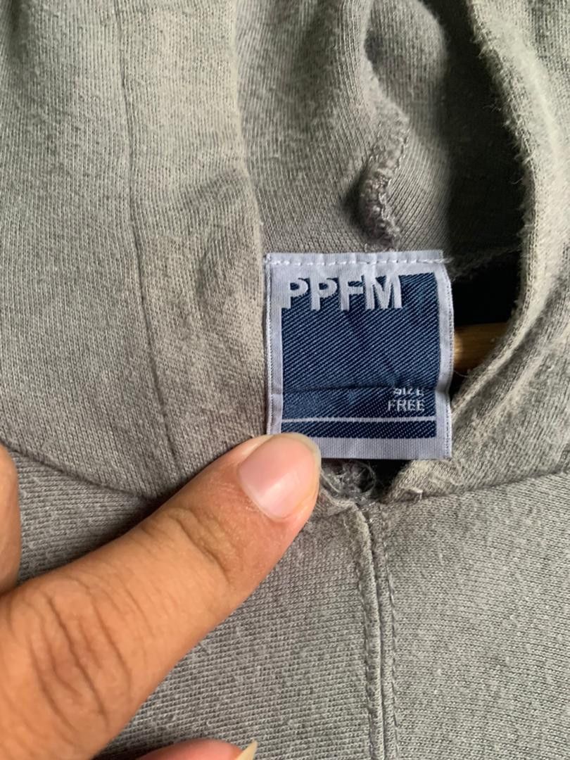 Japanese Brand PPFM VINTAGE WASHED double tone brown HOODIE Size US L / EU 52-54 / 3 - 3 Thumbnail