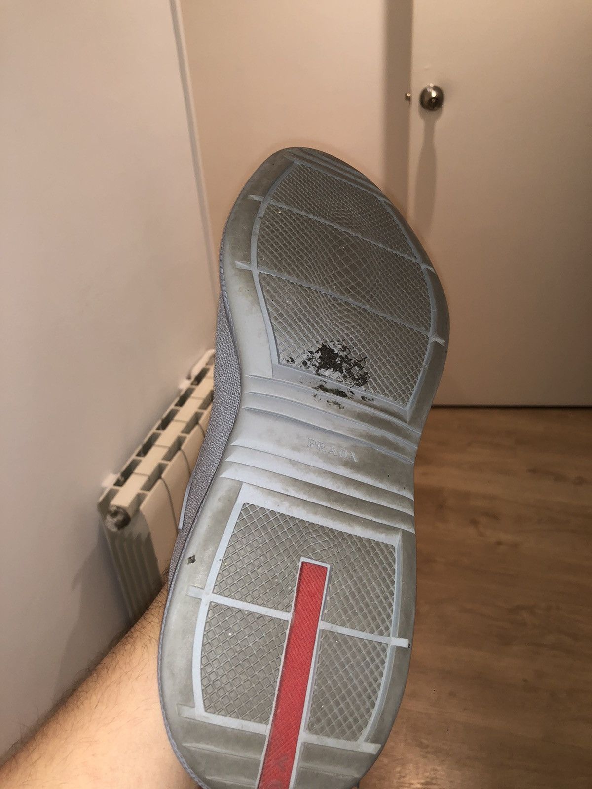 Prada Grey Prada Sneakers for Luna Rossa Size US 9 / EU 42 - 11 Thumbnail