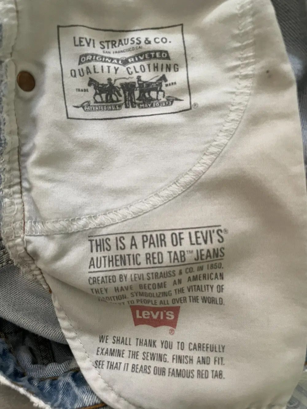 Levi's Vintage Levis 505 Size US 28 / EU 44 - 7 Thumbnail