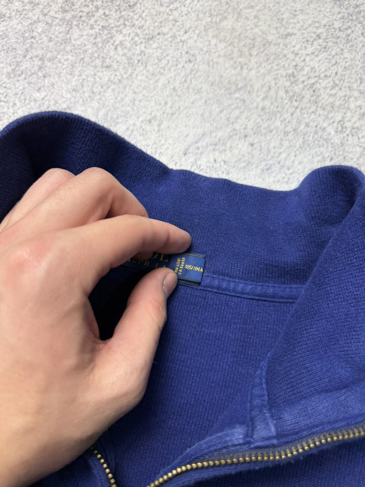 Polo Ralph Lauren Vintage Polo Ralph Lauren 1/4 Zip Sweatshirt Y2K Rare Size US XL / EU 56 / 4 - 10 Thumbnail