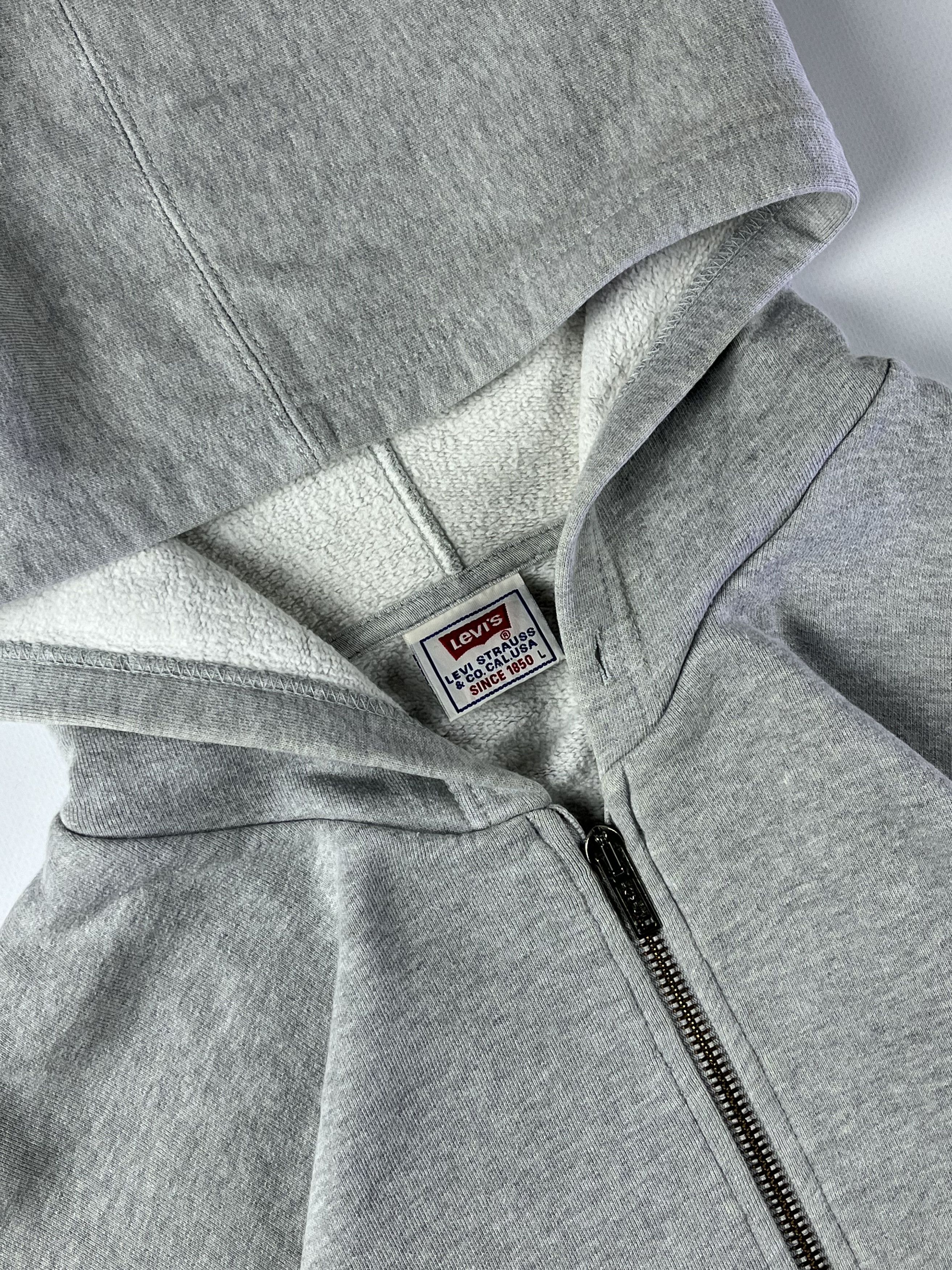Levi's × Vintage 90S Levis Vintage Zip Hoodie Size US XL / EU 56 / 4 - 3 Thumbnail