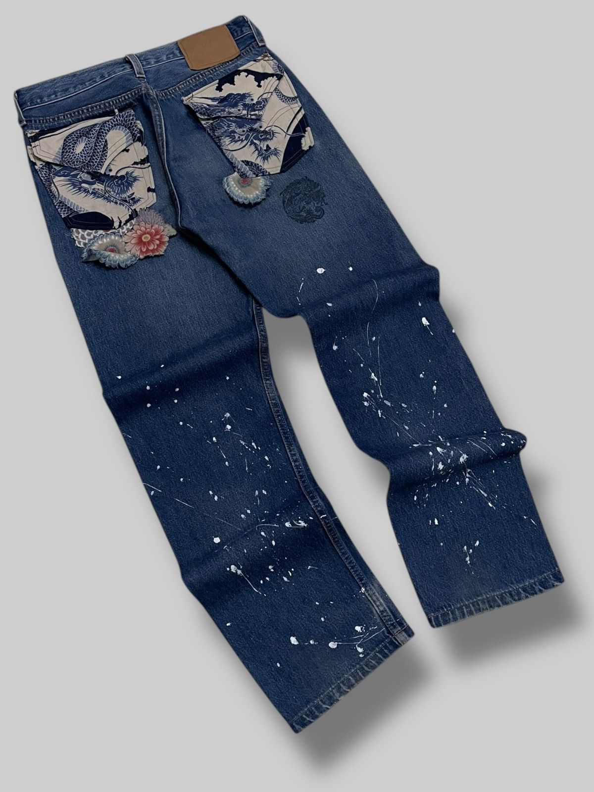 Levi's Vintage Clothing Vintage 90s Og Levis Original 501 Splash Sukan Distressed Size US 28 / EU 44 - 11 Thumbnail