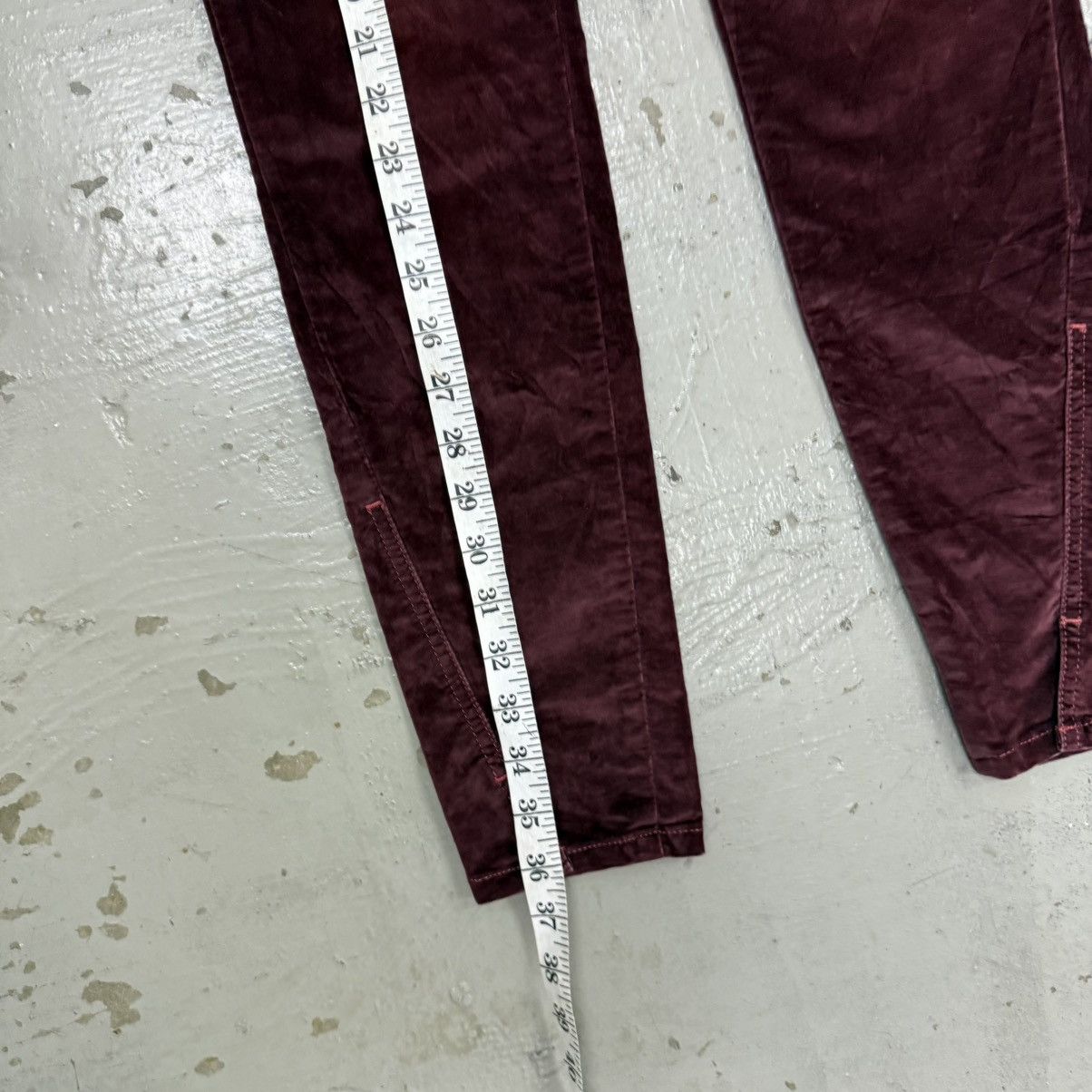 Diesel Diesel D-Jevel Low Waist Velvet Pant Y2K Size 26" / US 2 / IT 38 - 8 Thumbnail