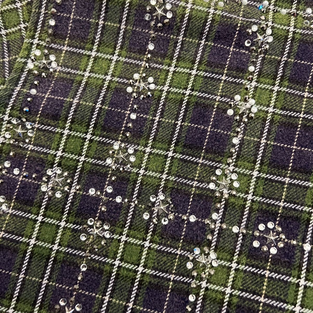 Vale Vale Forever Valley Dreams Rhinestone Flannel Size US L / EU 52-54 / 3 - 4 Thumbnail
