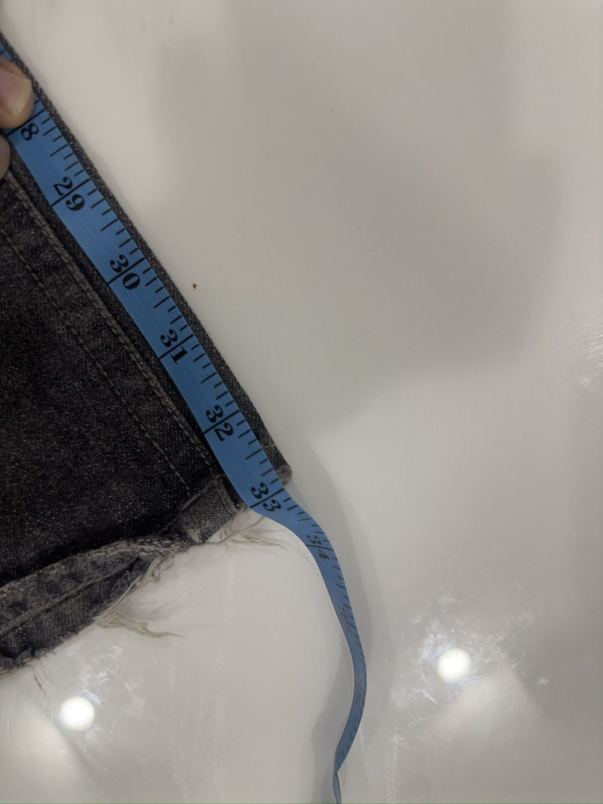 If Six Was Nine × Japanese Brand × Le Grande Bleu (L.G.B.) Zero Sail Distressed Zig Zag Black Wash denim Size US 34 / EU 50 - 25 Thumbnail