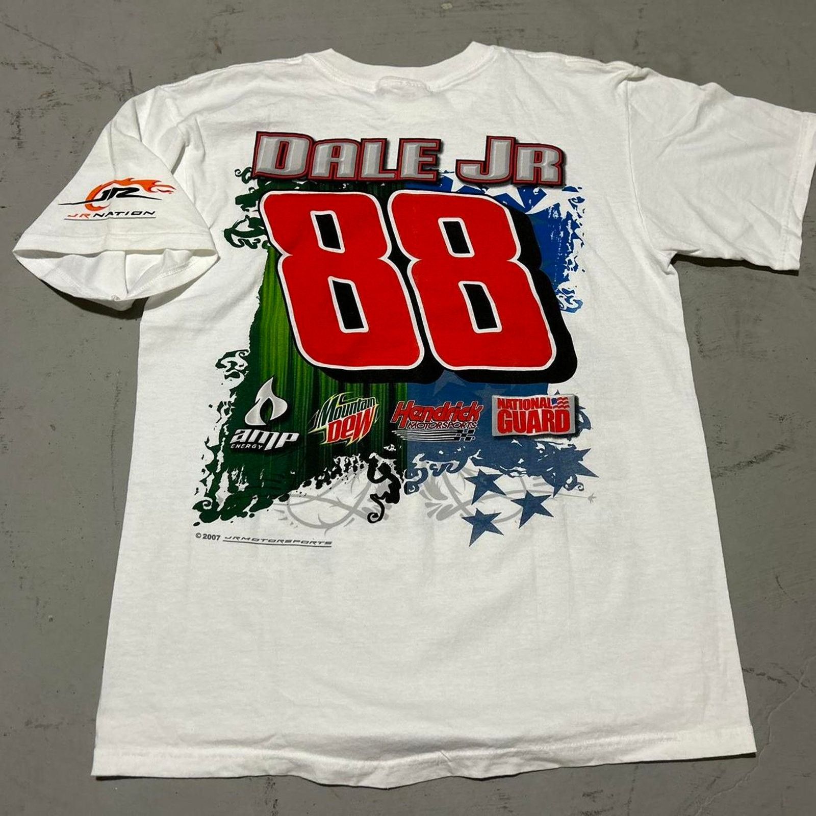 NASCAR **Brand New Vintage Dale Earnhardt Jr NASCAR T-Shirt** Size US M / EU 48-50 / 2 - 4 Thumbnail